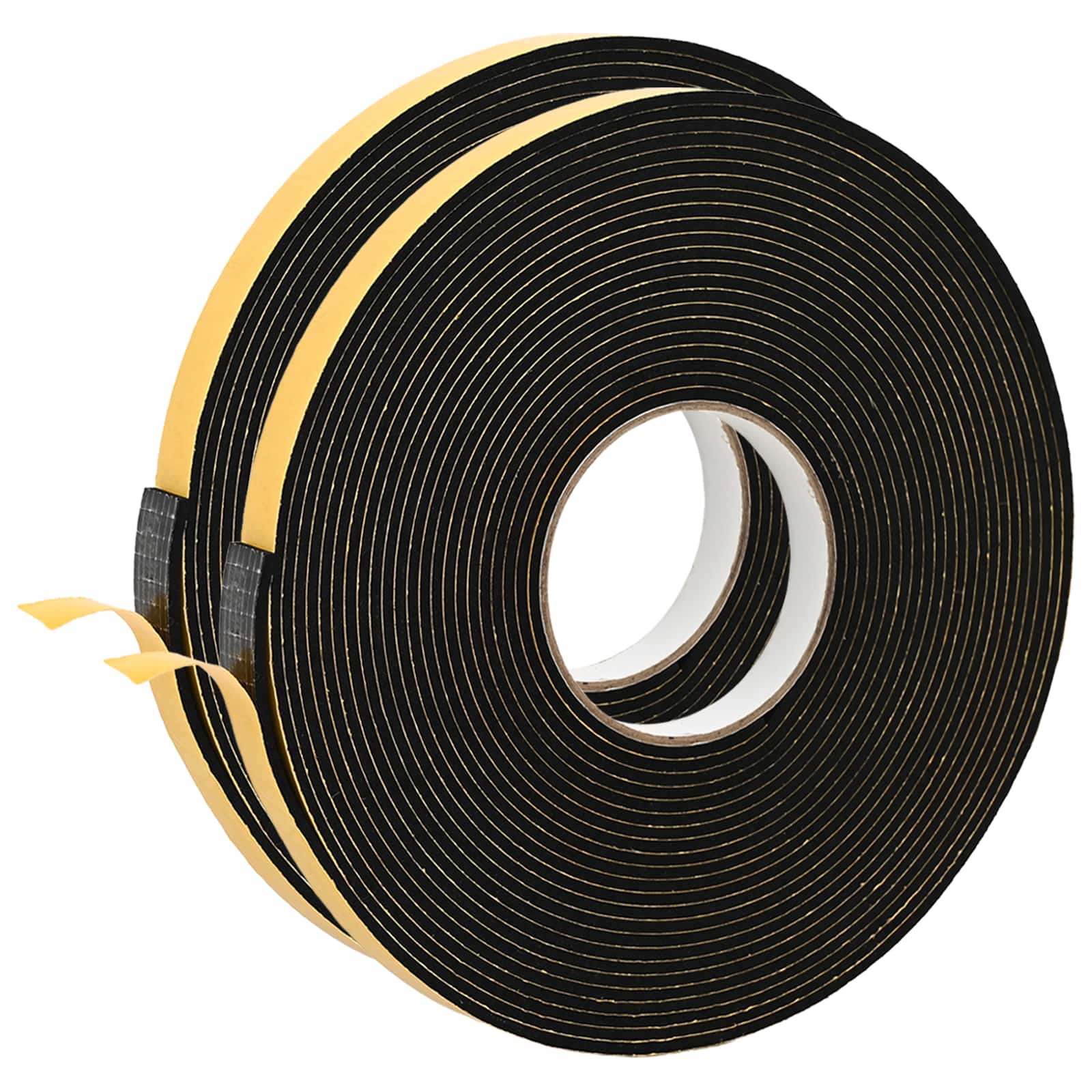 Samoljepljiva pjenasta traka 2 pcs Crna 15mm x 10m CR pjena