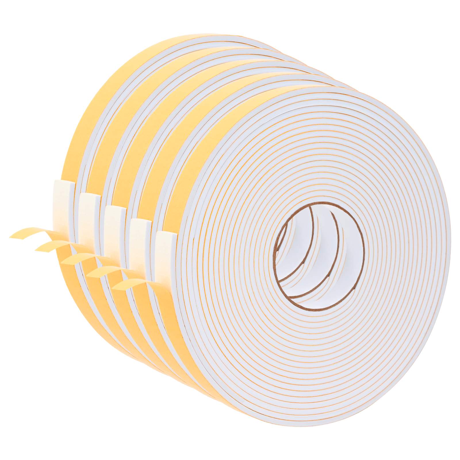 Samoljepljiva pjenasta traka 5 pcs Bijela 20mm x 10m CR pjena