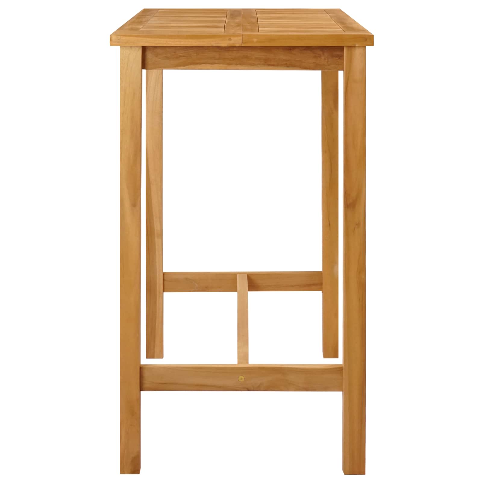 Stol za bar Prirodna 110 x 60 x 105 cm Masivni teak
