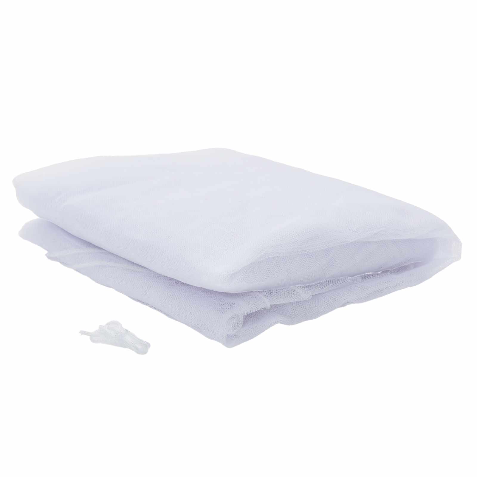 Mreža za komarce u vrtu 156 Bijela 3 x 6 x 2,5 m Poliester