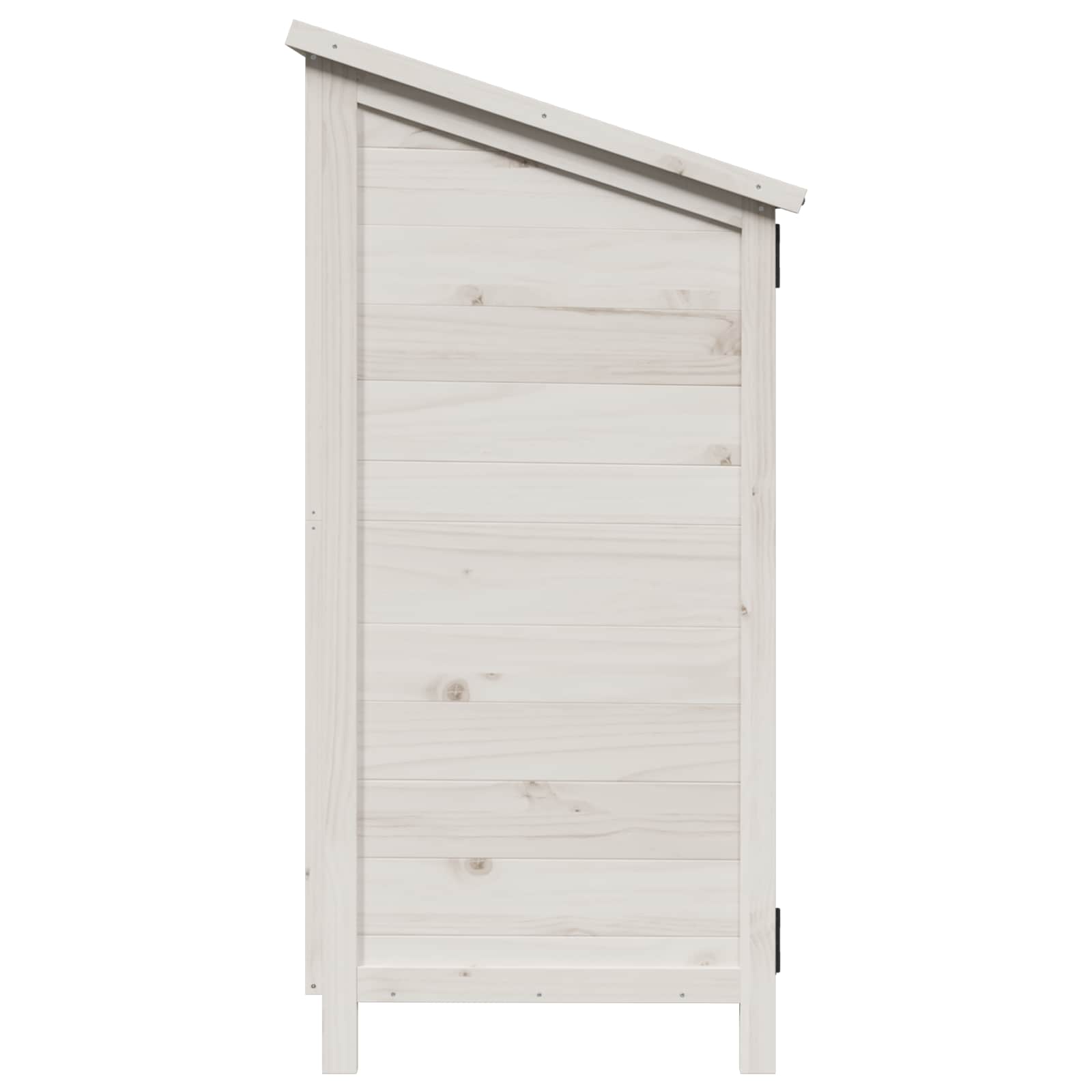 Vrtna Šupa Bijela 106,5 x 56 x 113,5 cm Konstruirano drvo