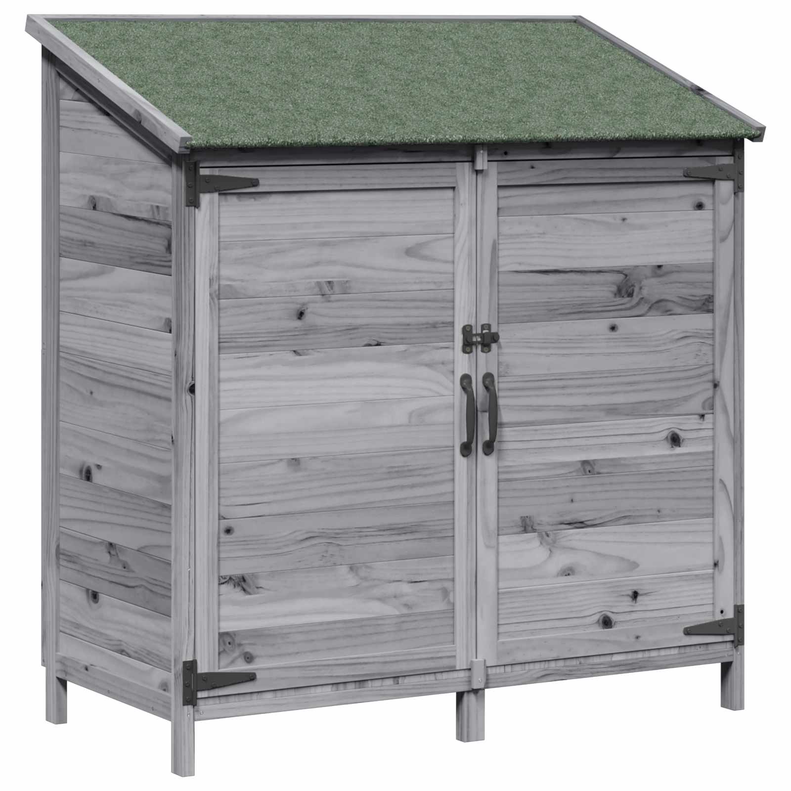 Vrtna Šupa Siva 106,5 x 56 x 113,5 cm Konstruirano drvo