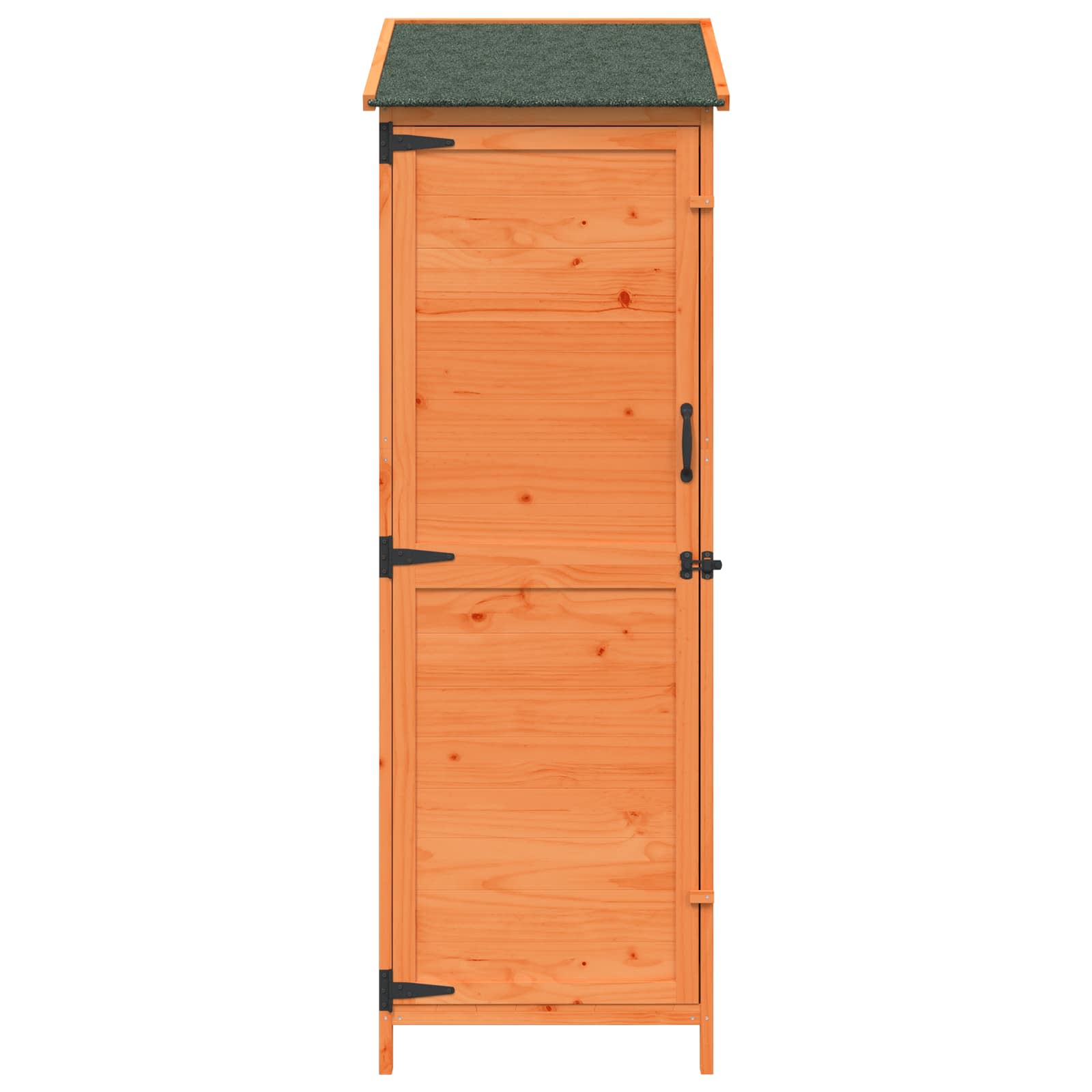 Vrtna Šupa s krovom Smeđa 59,5 x 56 x 176,5 cm Čvrsto drvo jele