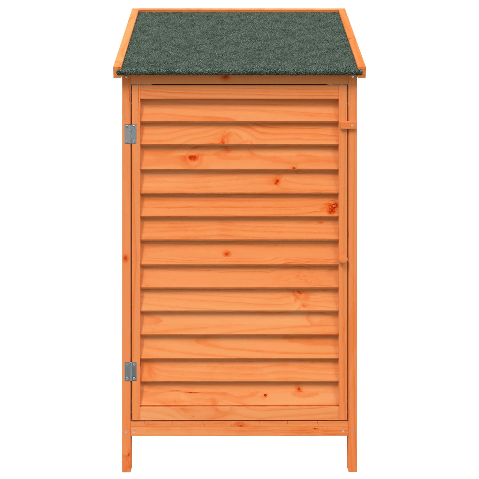 Vrtna Šupa s krovom Smeđa 59 x 56 x 113,5 cm Čvrsto drvo jele