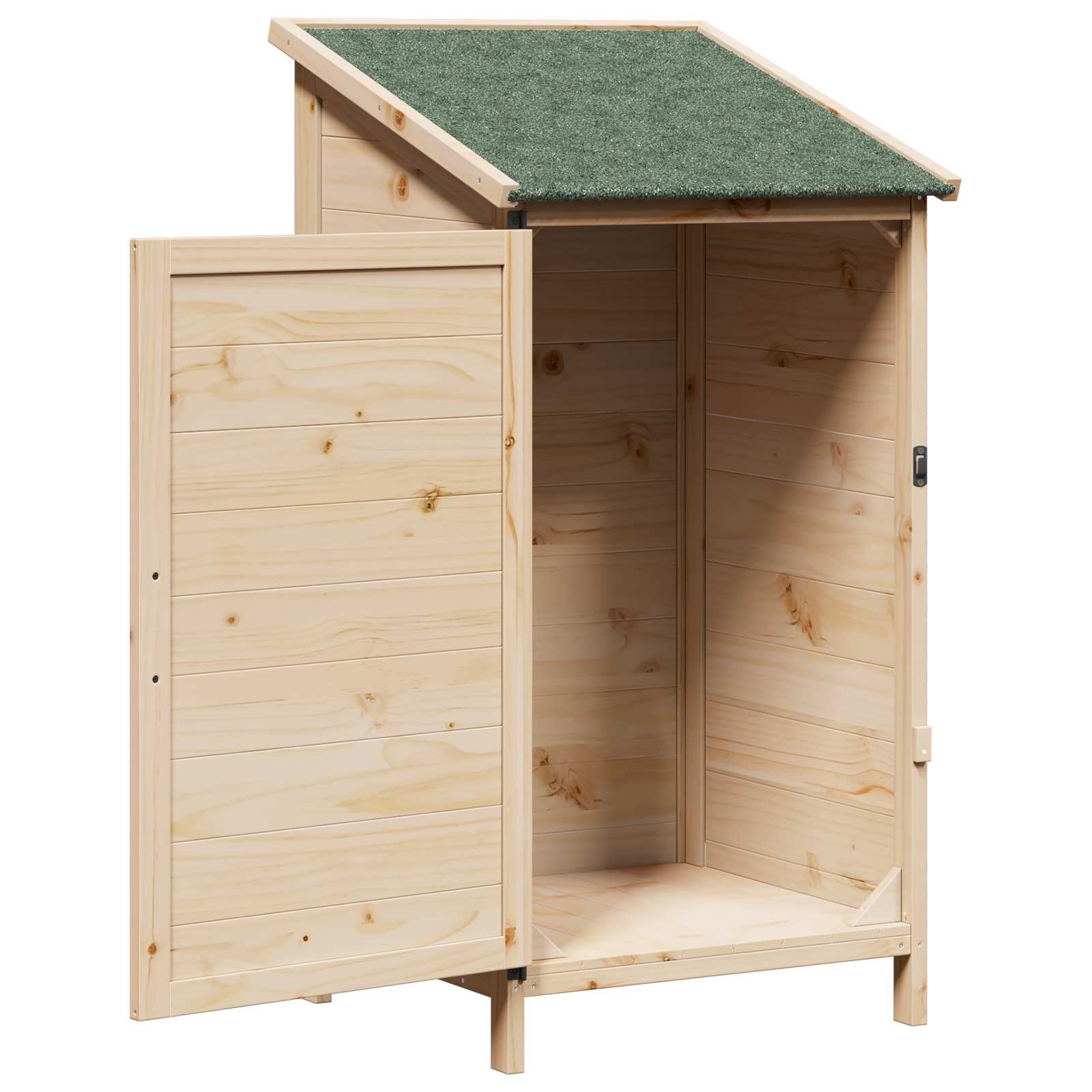 Vrtna Šupa Prirodna 59,5 x 56 x 113,5 cm Čvrsto drvo jele