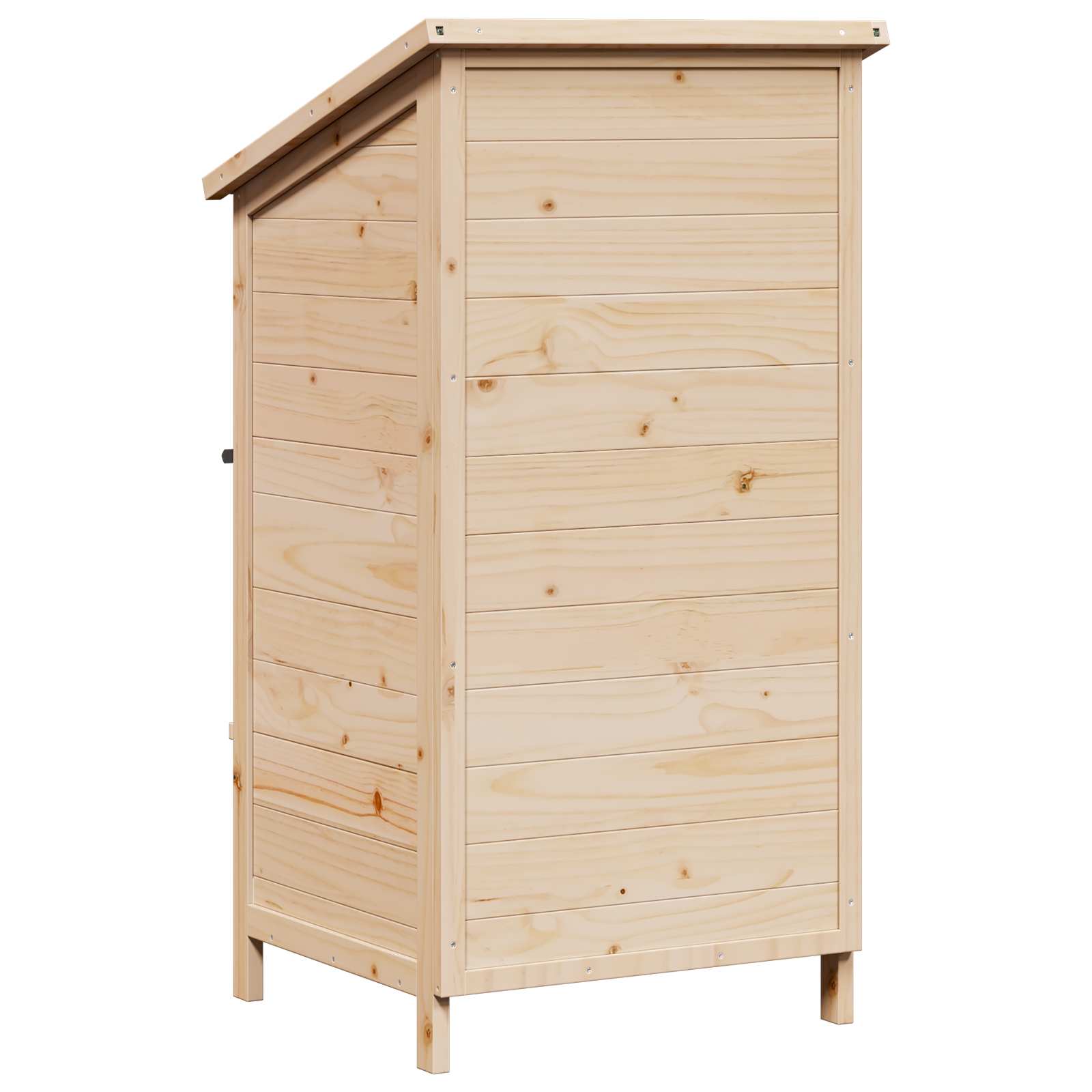 Vrtna Šupa Prirodna 59,5 x 56 x 113,5 cm Konstruirano drvo