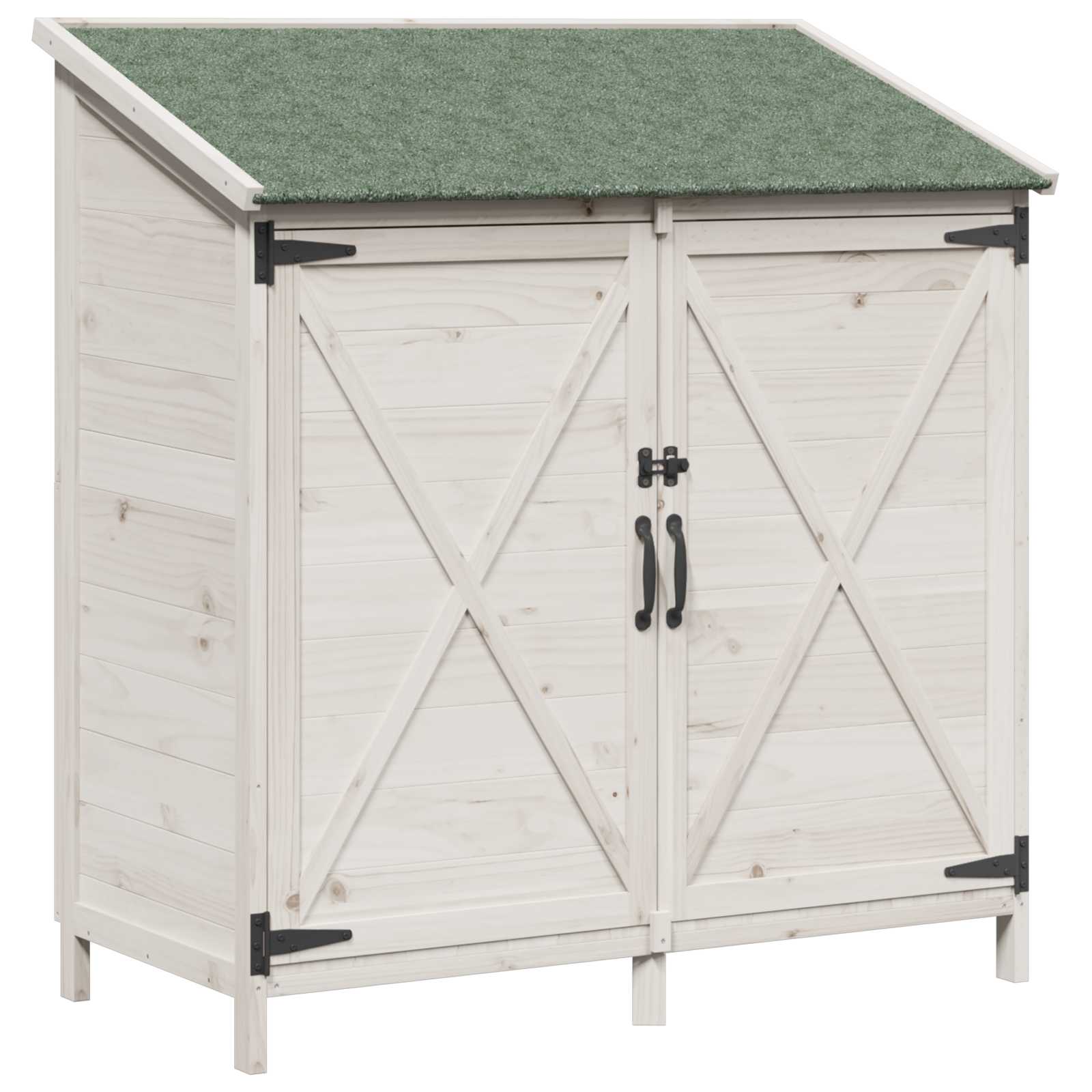 Vrtna Šupa Bijela 106 x 56 x 113,5 cm Konstruirano drvo