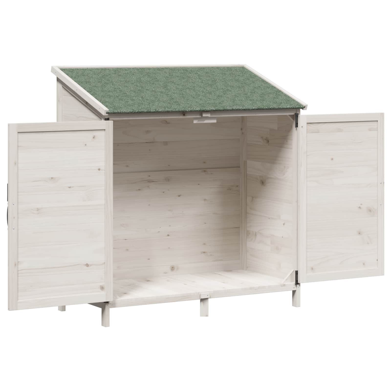 Vrtna Šupa Bijela 106 x 56 x 113,5 cm Konstruirano drvo