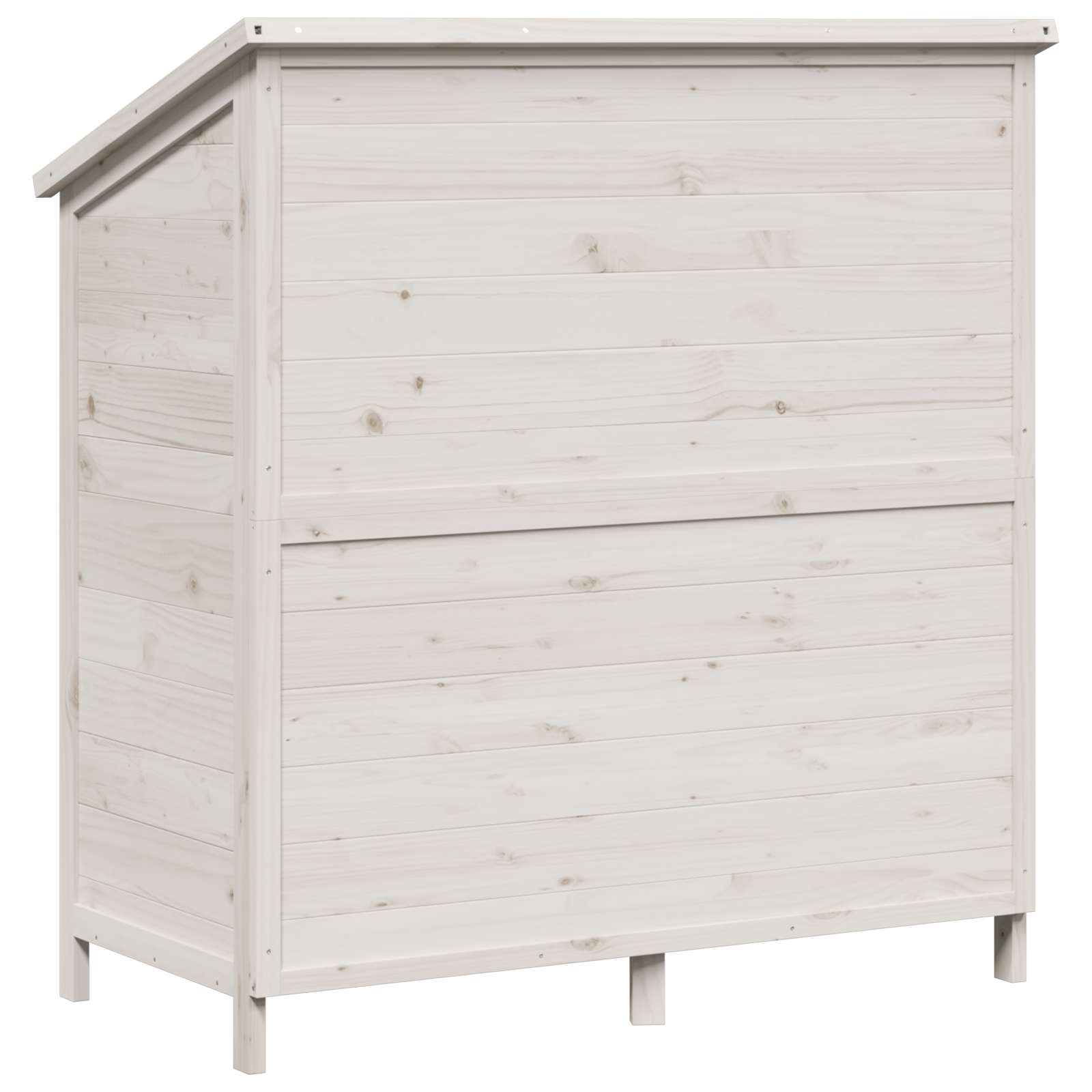 Vrtna Šupa Bijela 106 x 56 x 113,5 cm Konstruirano drvo