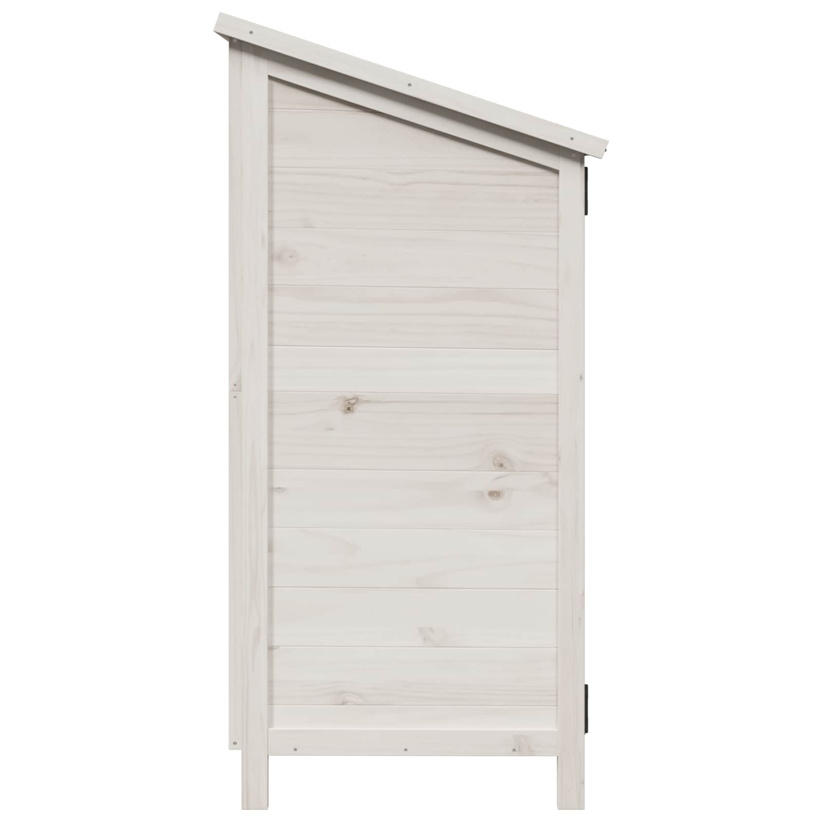 Vrtna Šupa Bijela 106 x 56 x 113,5 cm Konstruirano drvo
