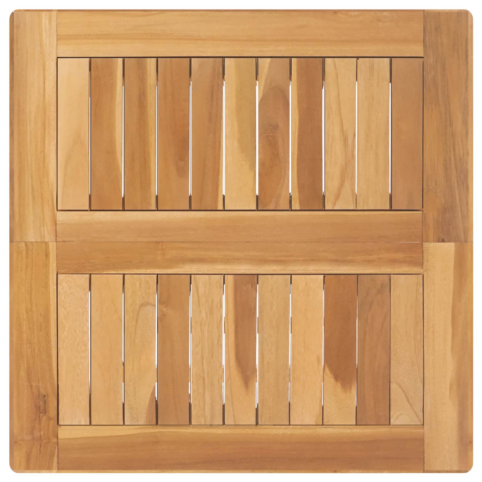Vanjski bar set 3 pcs Neprerađeno Čvrsto teak drvo