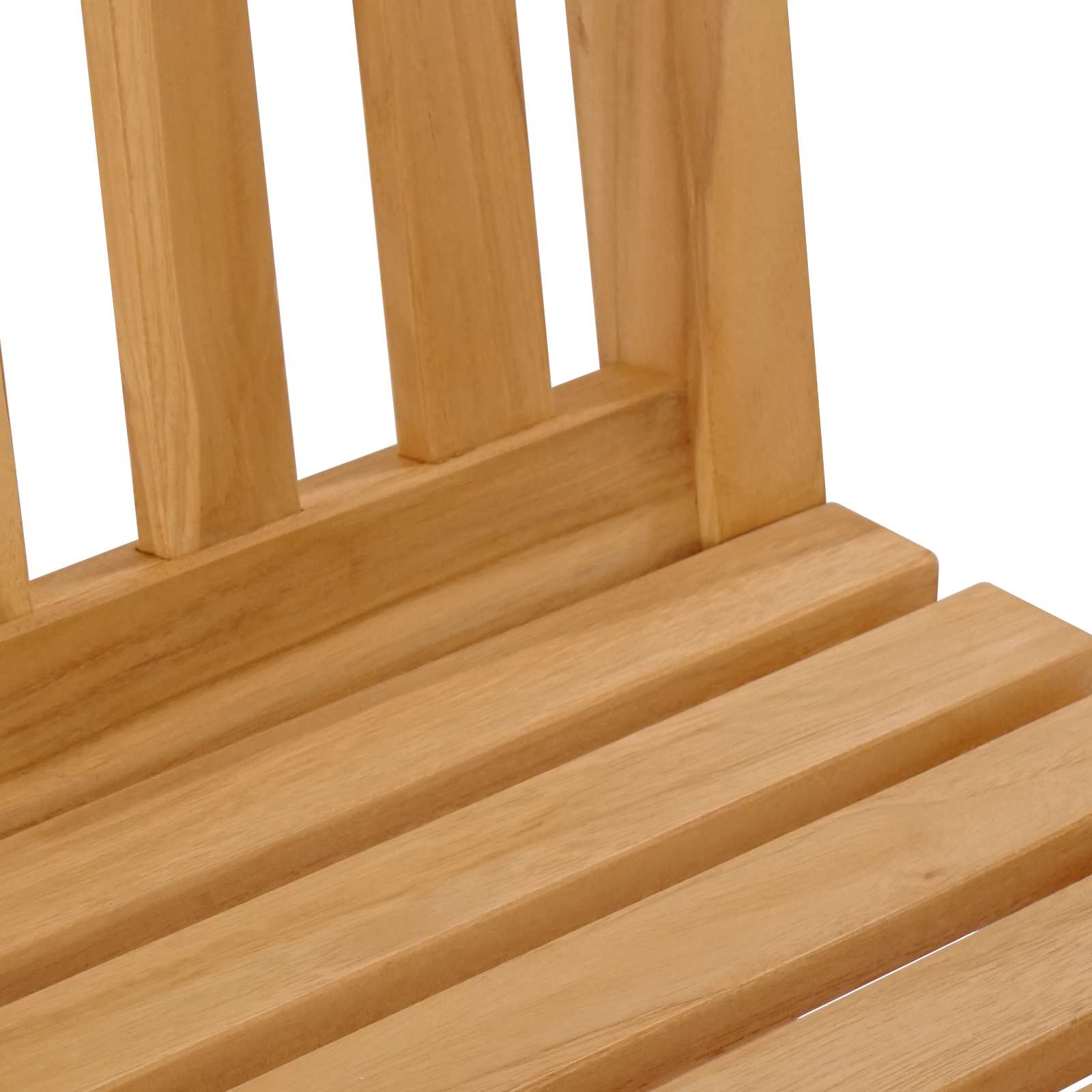 Vanjski bar set 5 pcs Neprerađeno Čvrsto teak drvo