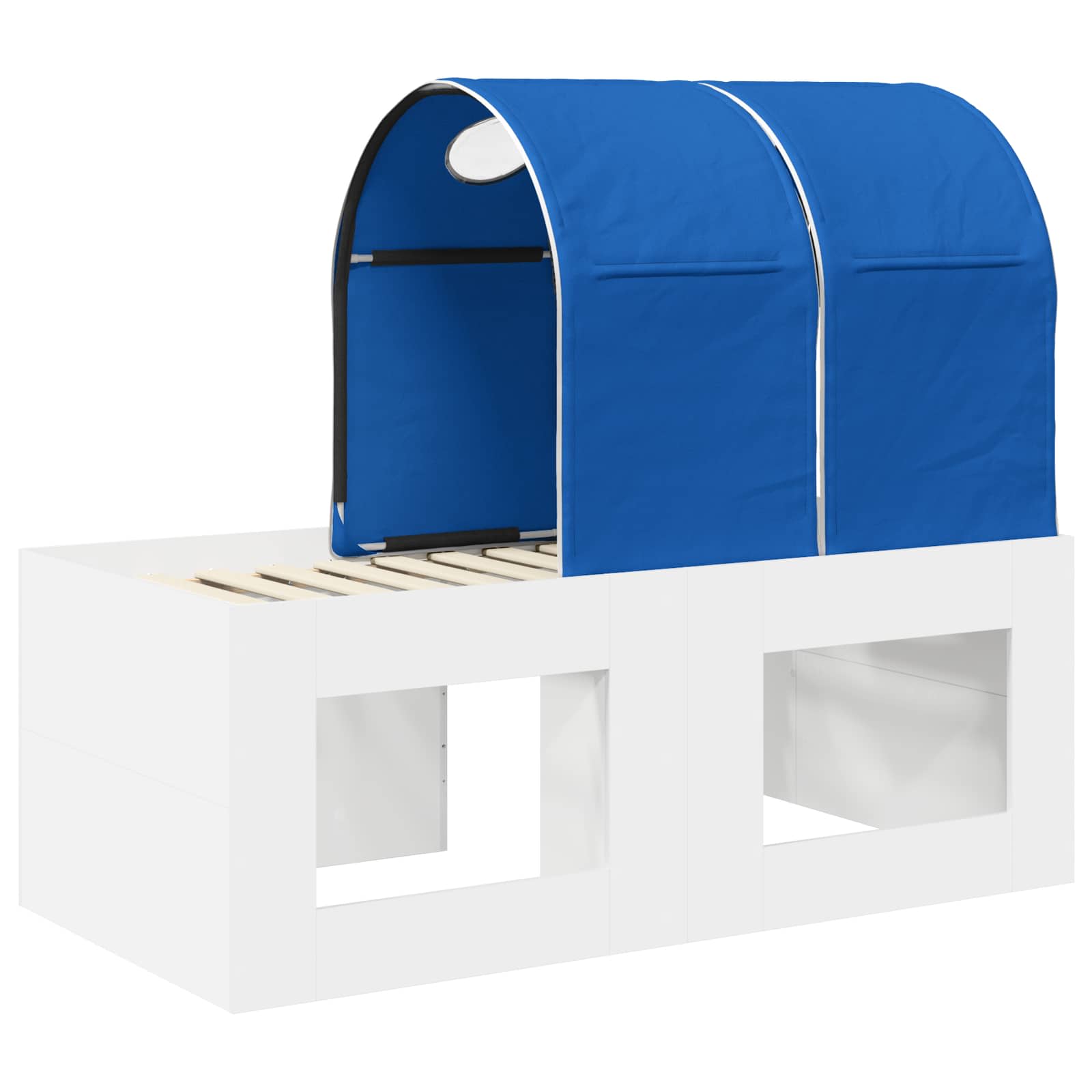 Krevet s Tunnels 4 pcs Artisian hrast i plava Konstruirano drvo