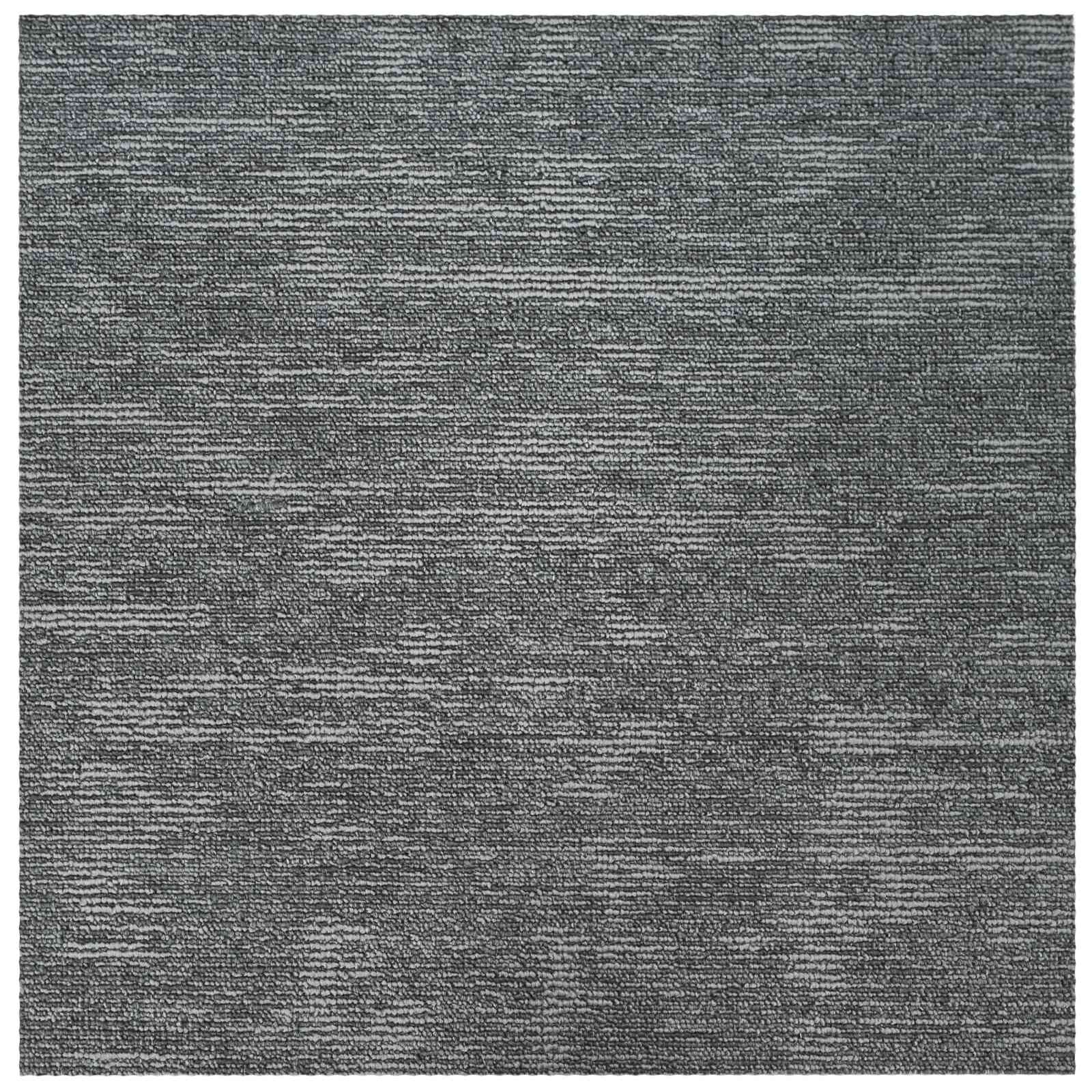 Tepih pločica Rock siva 50 x 50 cm 20 pcs PP i bitumen