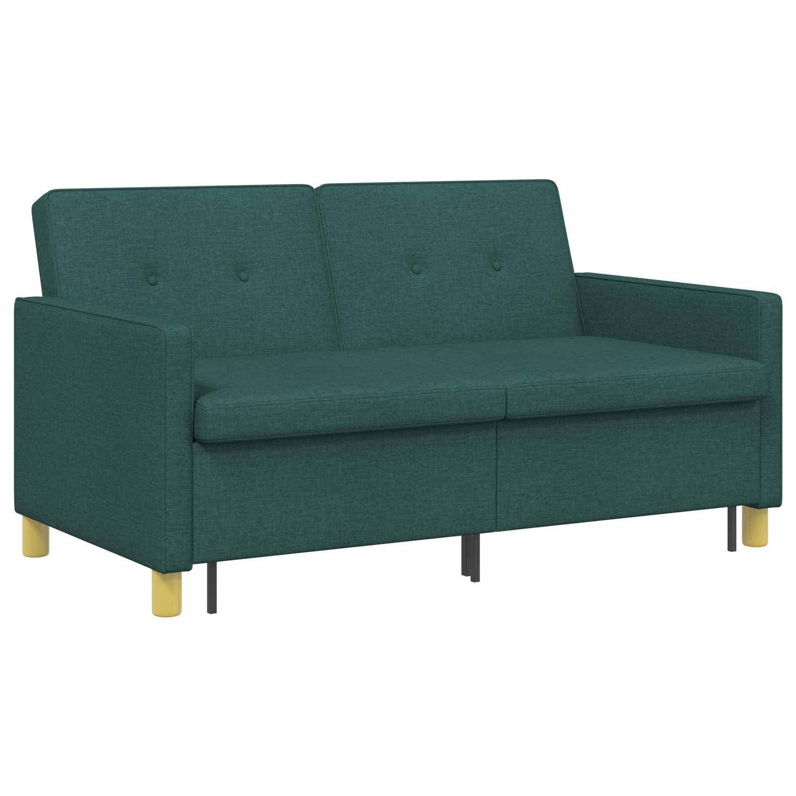 Krevet-sofa na razvlačenje Tamnozelena Tkanina