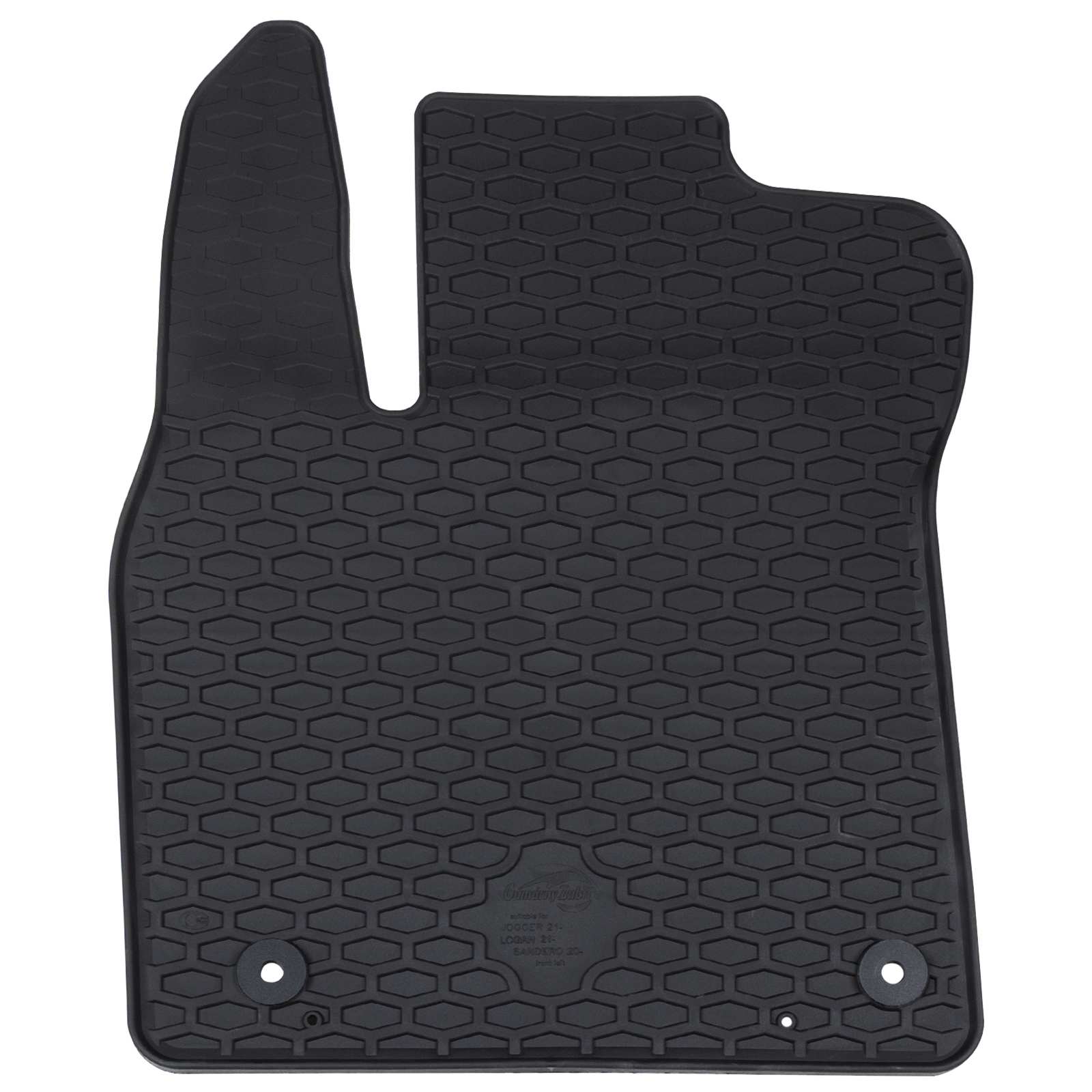 Auto tepih 4 pcs Crna Pogodno za SANDERO 2020- Guma