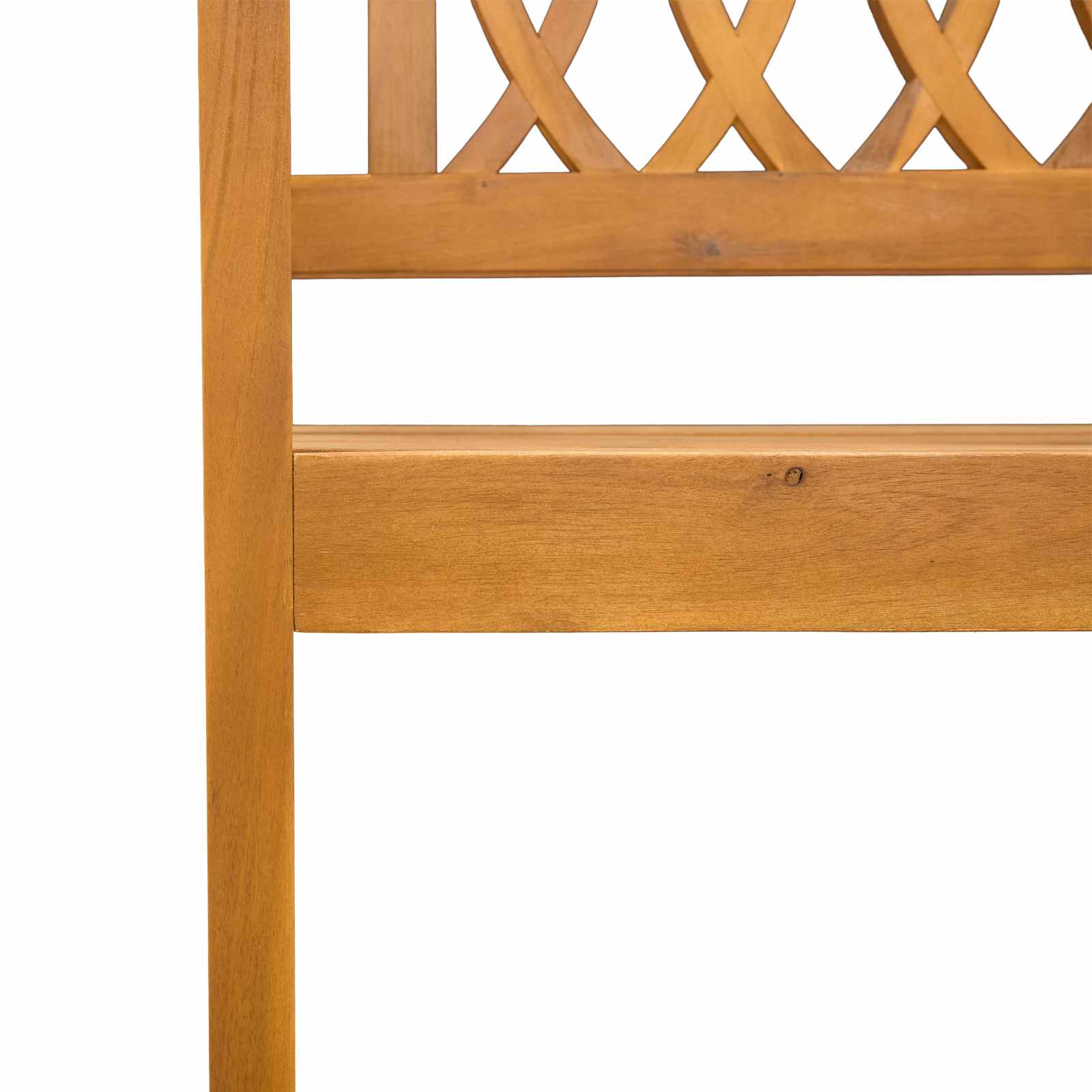 Vrtne stolice 4 pcs Prirodna Čvrsto drvo akacije