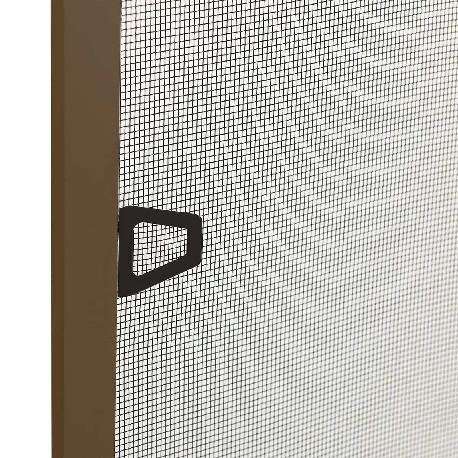 Mreža protiv insekata za prozore Smeđa 130 x 150 cm