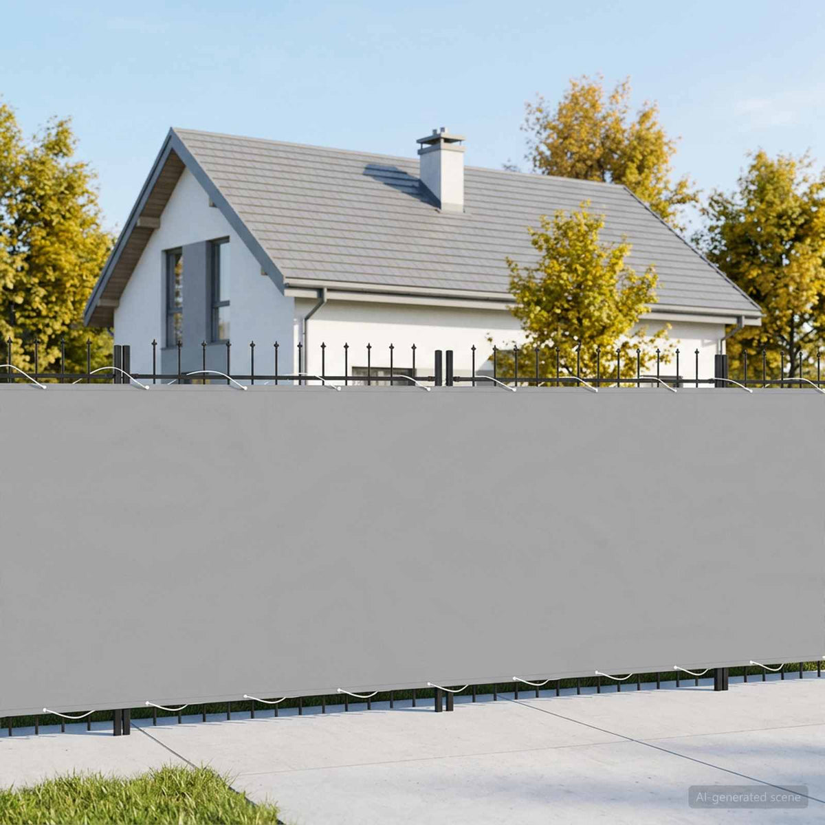 Zaslon za privatnost na balkonu 150 x 600 cm Polyester