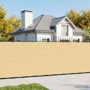 Zaslon za privatnost na balkonu 180 x 1000 cm Polyester Pijesak