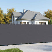 Zaslon za privatnost na balkonu 150 x 400 cm Polyester Antracit