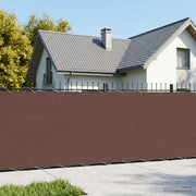 Zaslon za privatnost na balkonu 200 x 400 cm Smeđa