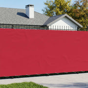 Zaslon za privatnost na balkonu 180 x 1000 cm Polyester Bordo
