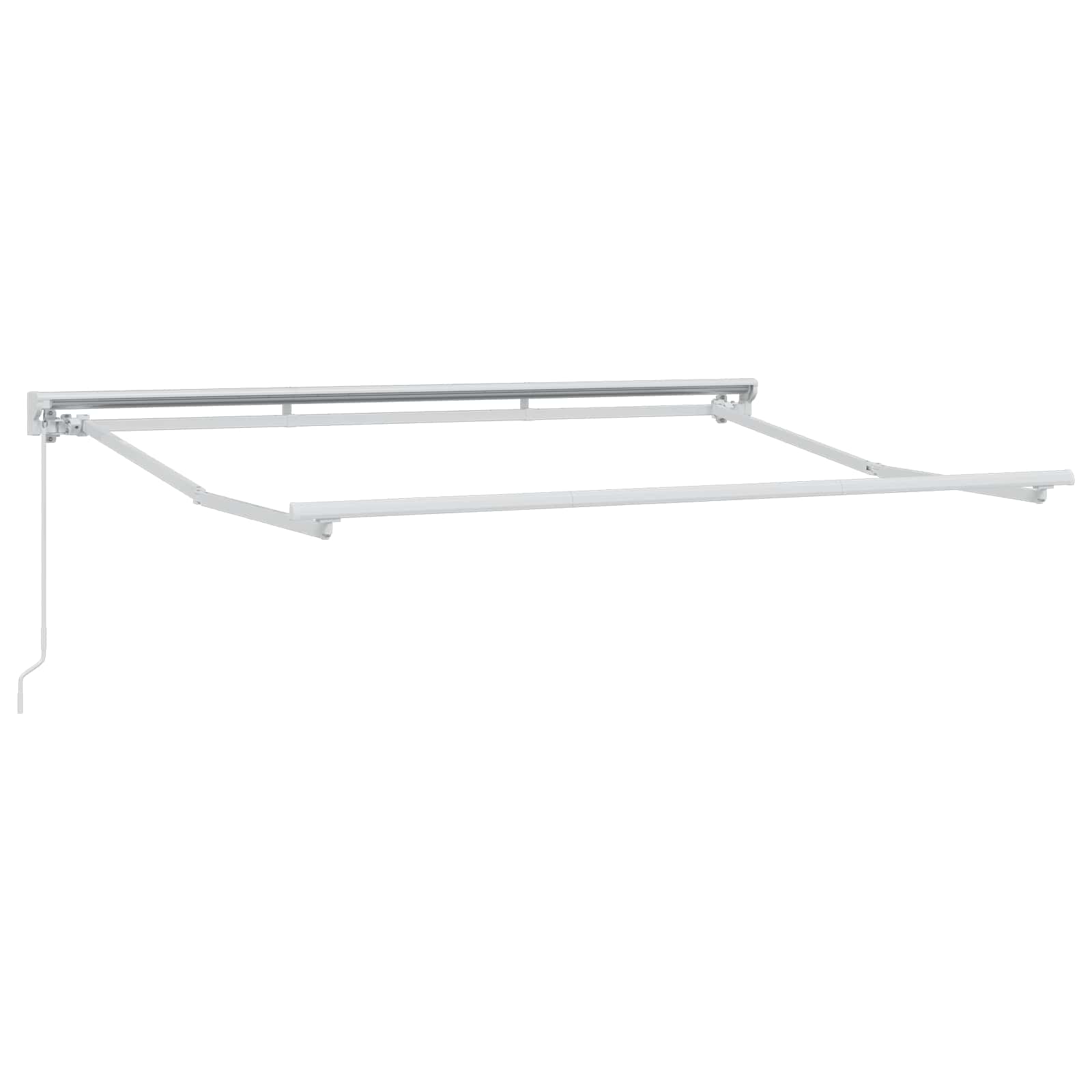 Povlačivi tende Pijesak 2,5 x 2 m Poliester i aluminij
