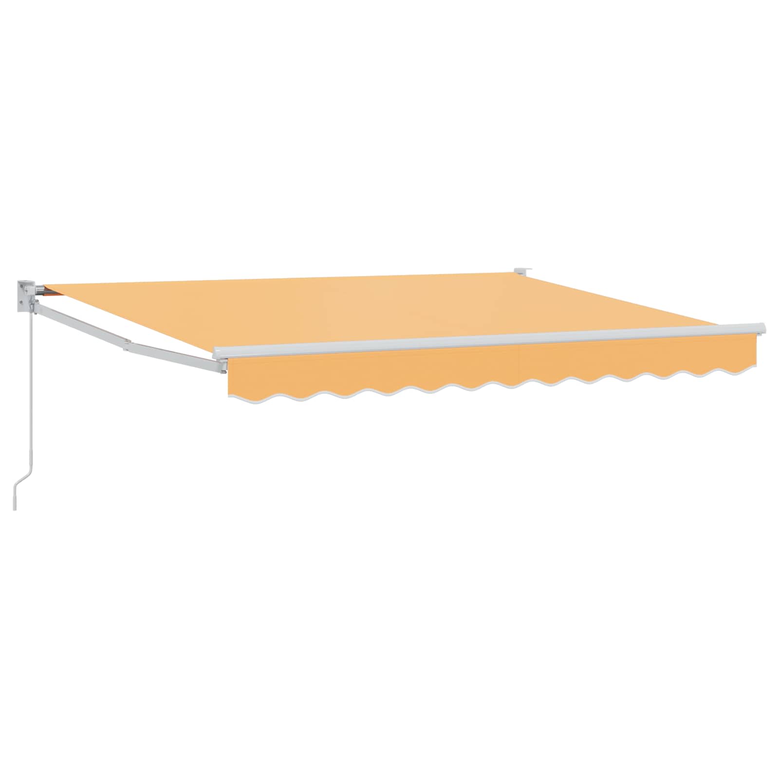 Povlačivi tende Pijesak 3,5 x 2 m 100% Poliester i Aluminij