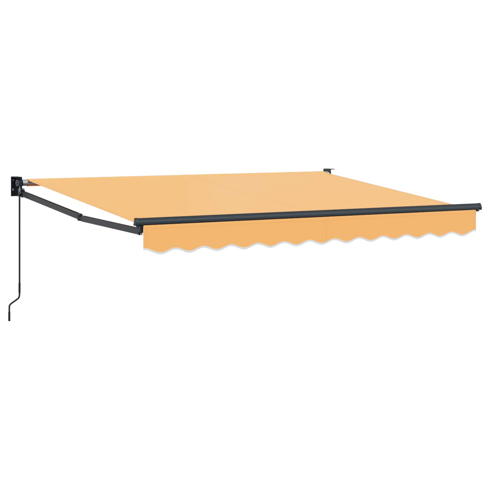Povlačivi tende Pijesak 3,5 x 2 m 100% Poliester i Aluminij