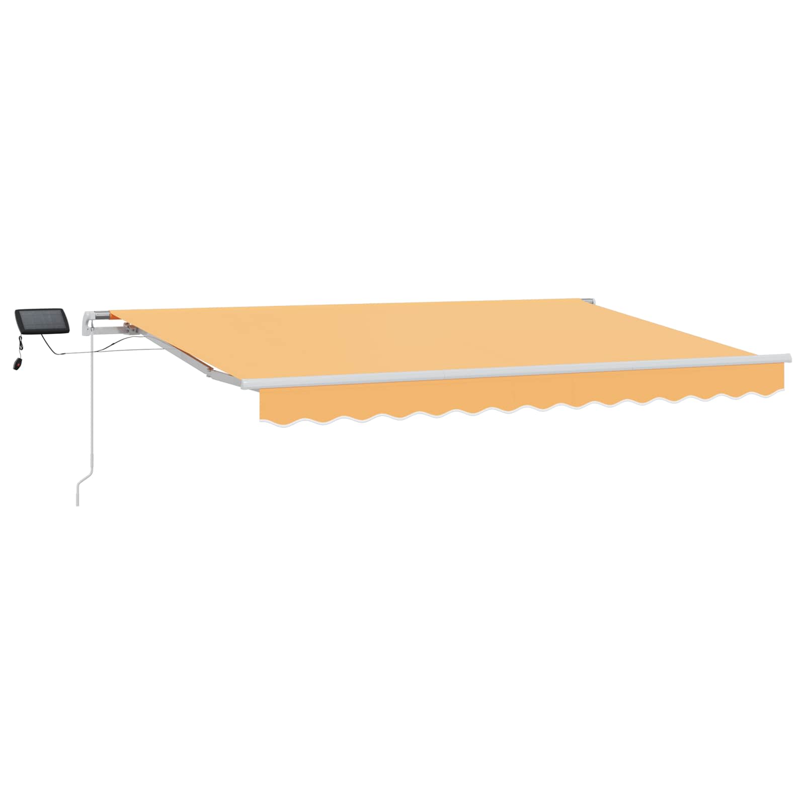 Povlačivi tende Pijesak 500 × 300 cm Tkanina i Aluminij