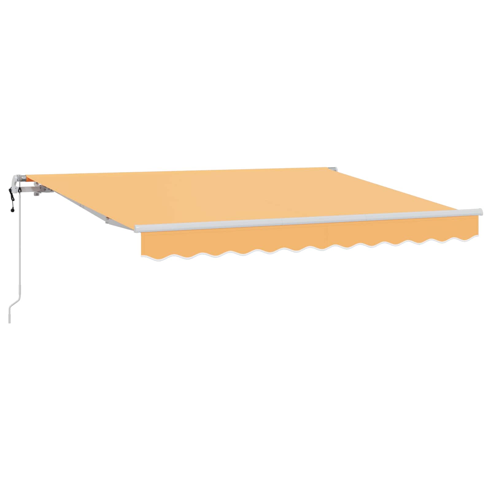 Povlačivi tende Pijesak 600 × 300 cm Tkanina i Aluminij