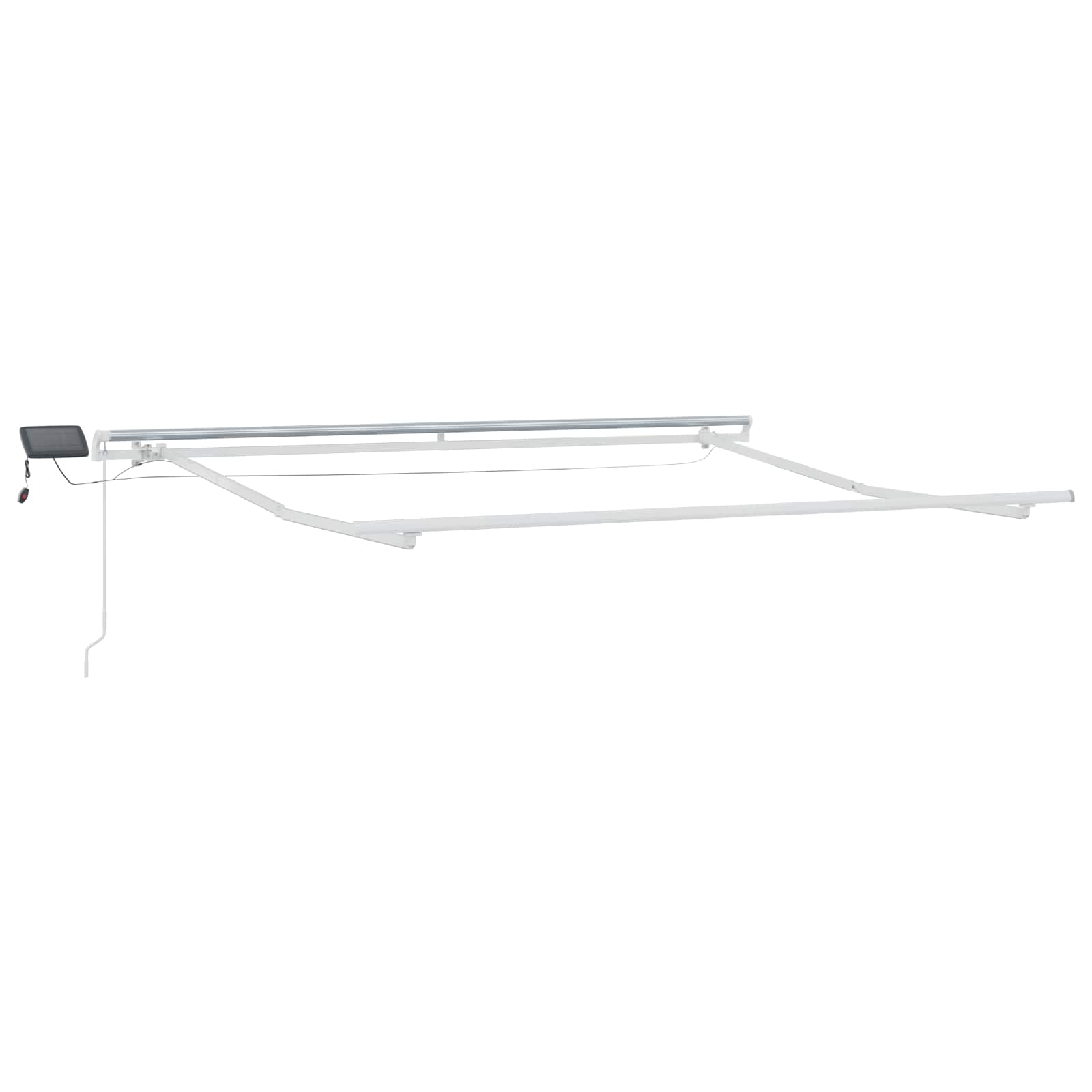 Povlačivi tende Pijesak 600 × 350 cm Tkanina i Aluminij