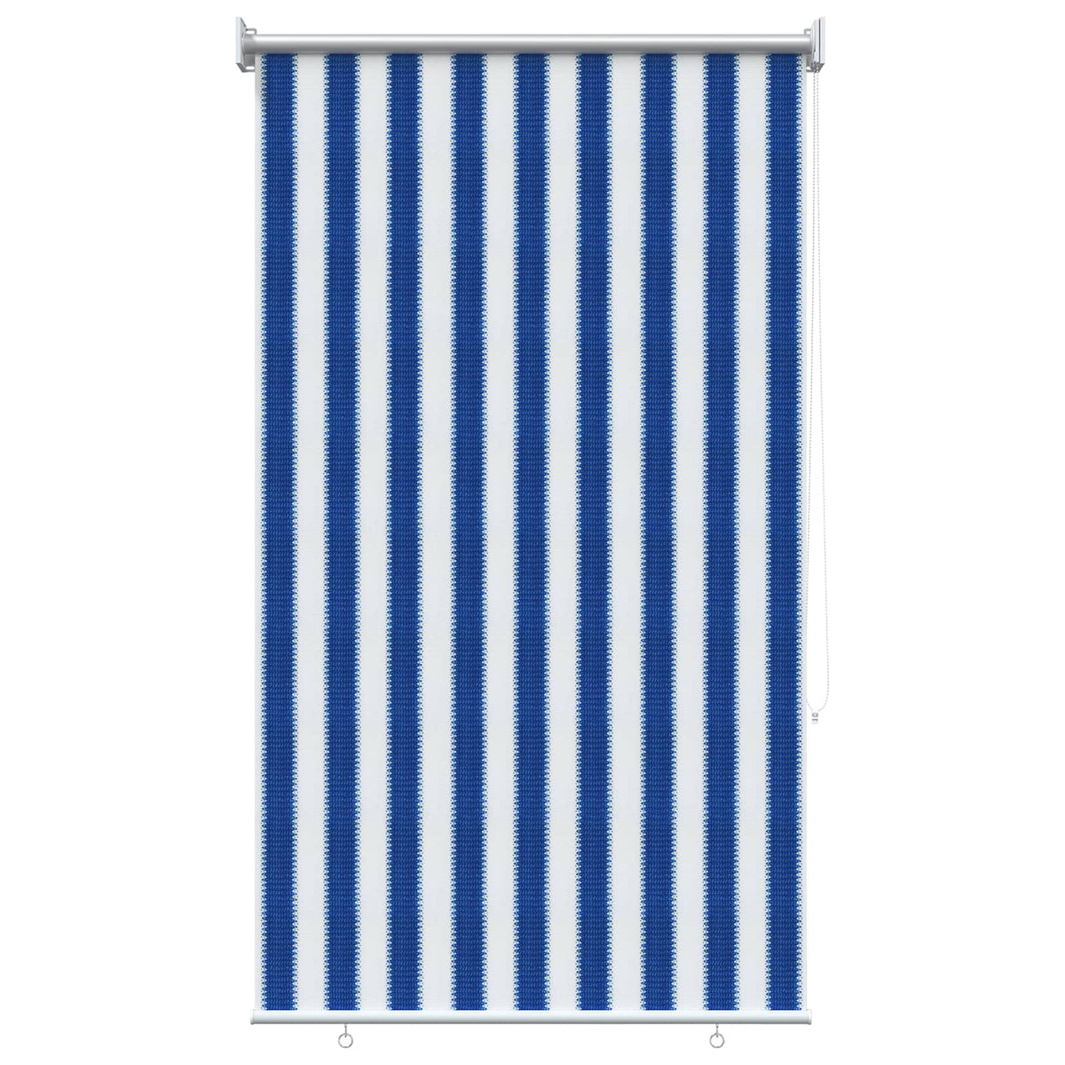 Vanjska roleta 90% blokada UV zraka Plava i bijela pruga 80 x 140 cm