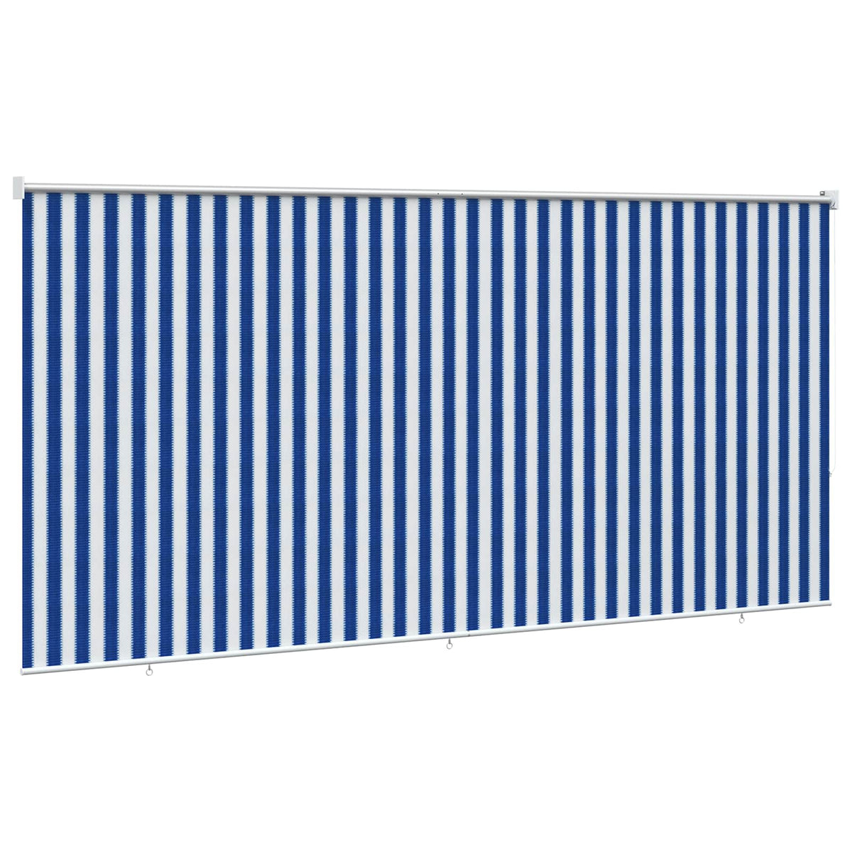 Vanjska roleta 90% blokada UV zraka Plava i bijela pruga 240 x 140 cm