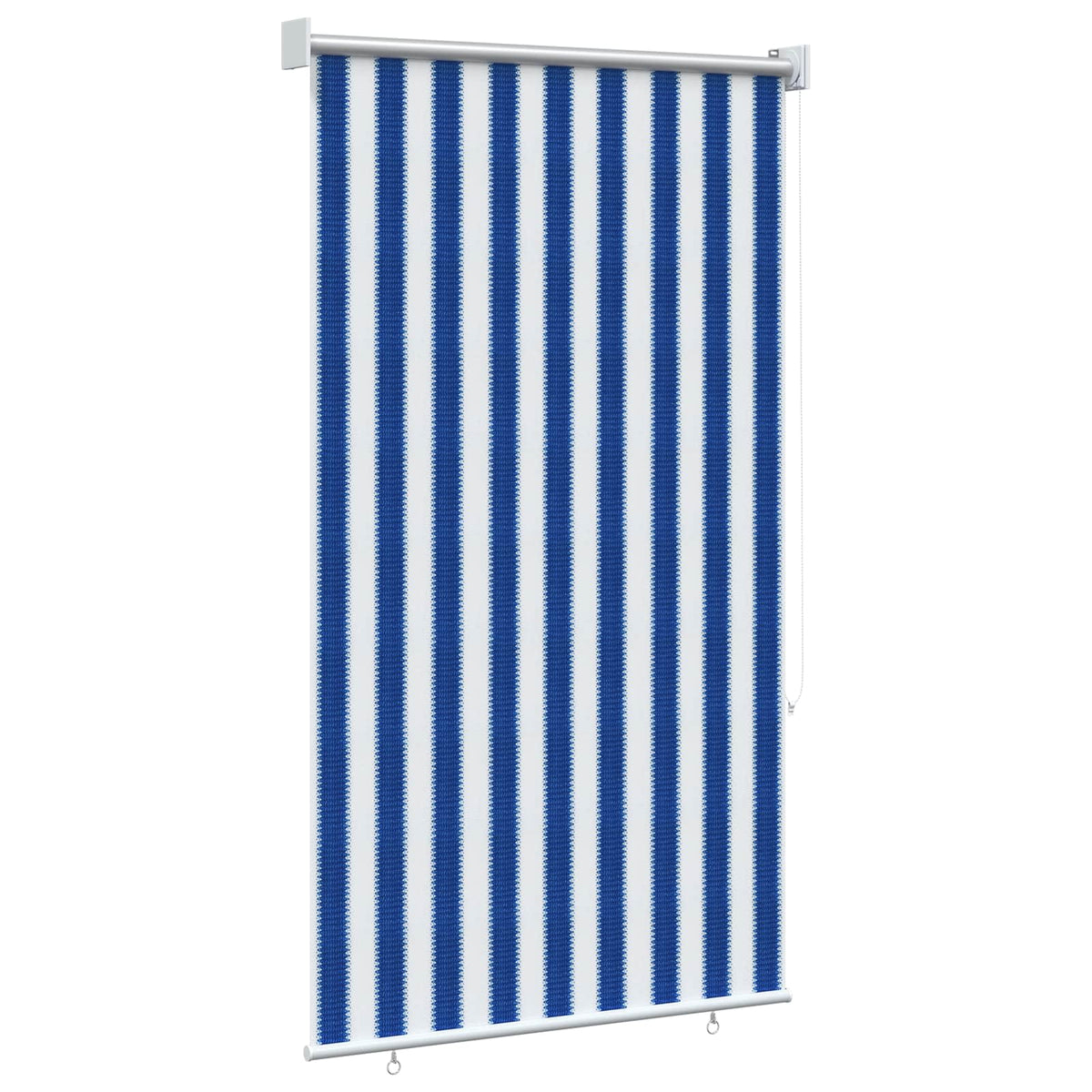 Vanjska roleta 90% blokada UV zraka Plava i bijela pruga 80 x 230 cm