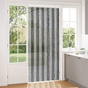 Zavjesa protiv insekata Chenille Siva i crna 100 x 230 cm
