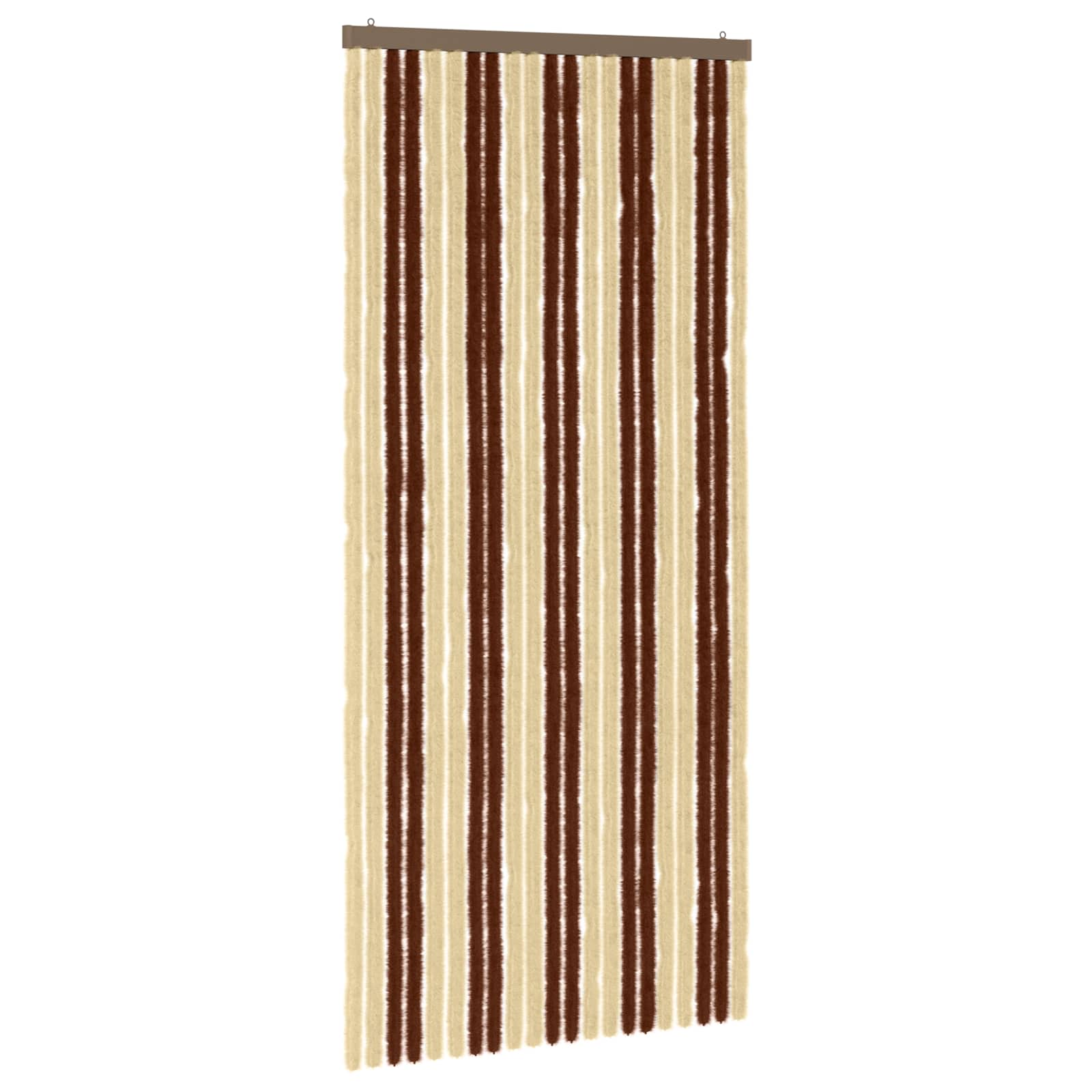 Zavjesa protiv insekata Chenille Smeđa i bež 90 x 200 cm