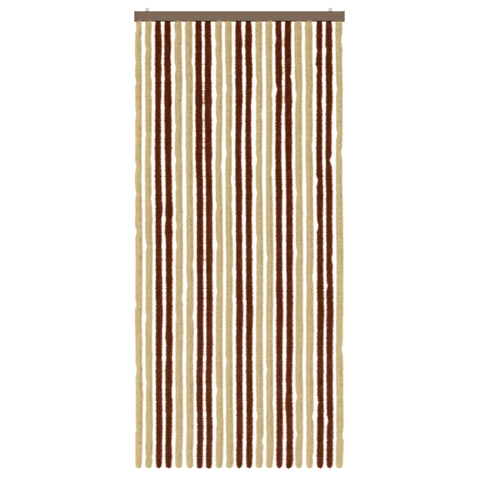 Zavjesa protiv insekata Chenille Smeđa i bež 90 x 200 cm
