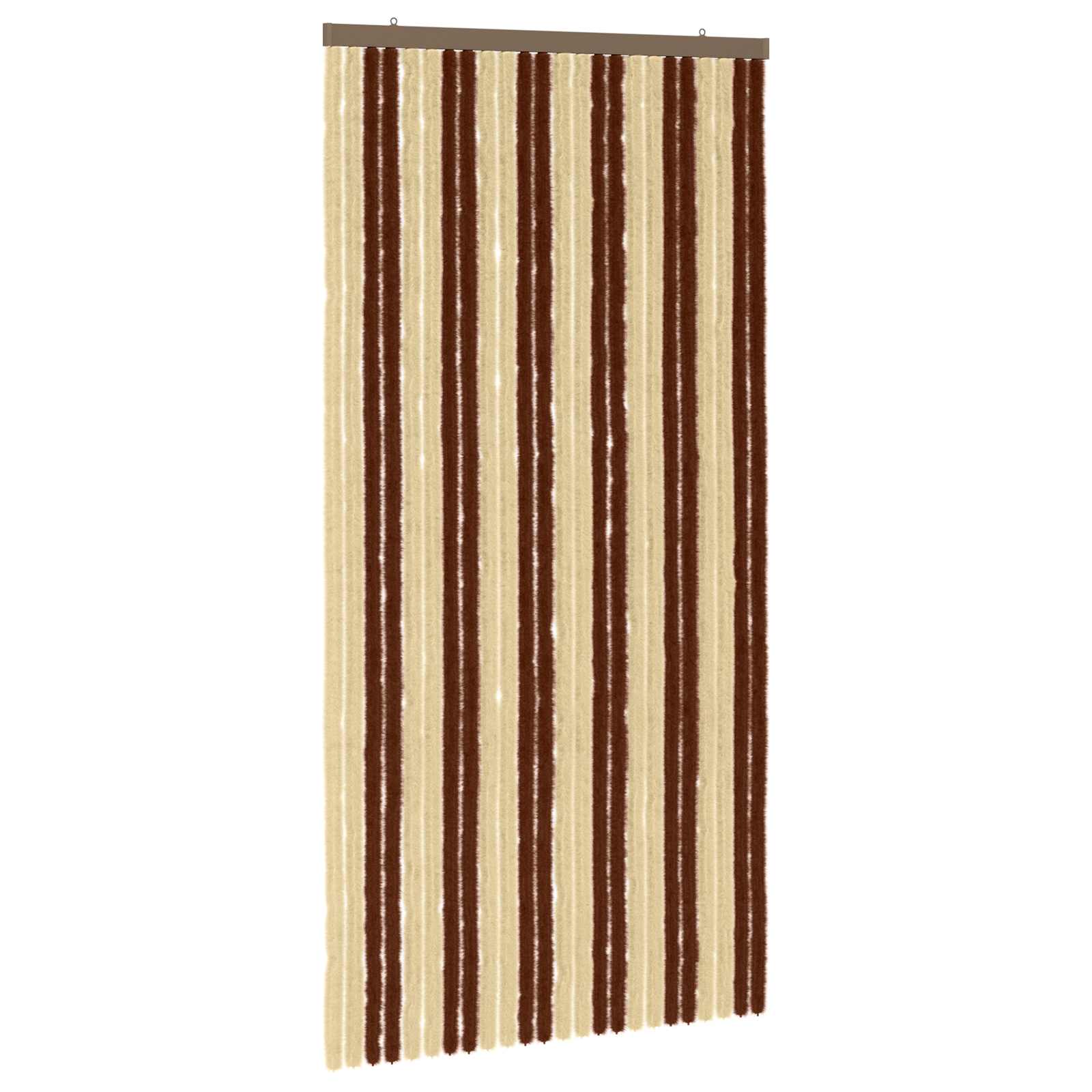 Zavjesa protiv insekata Chenille Smeđa i bež 100 x 200 cm