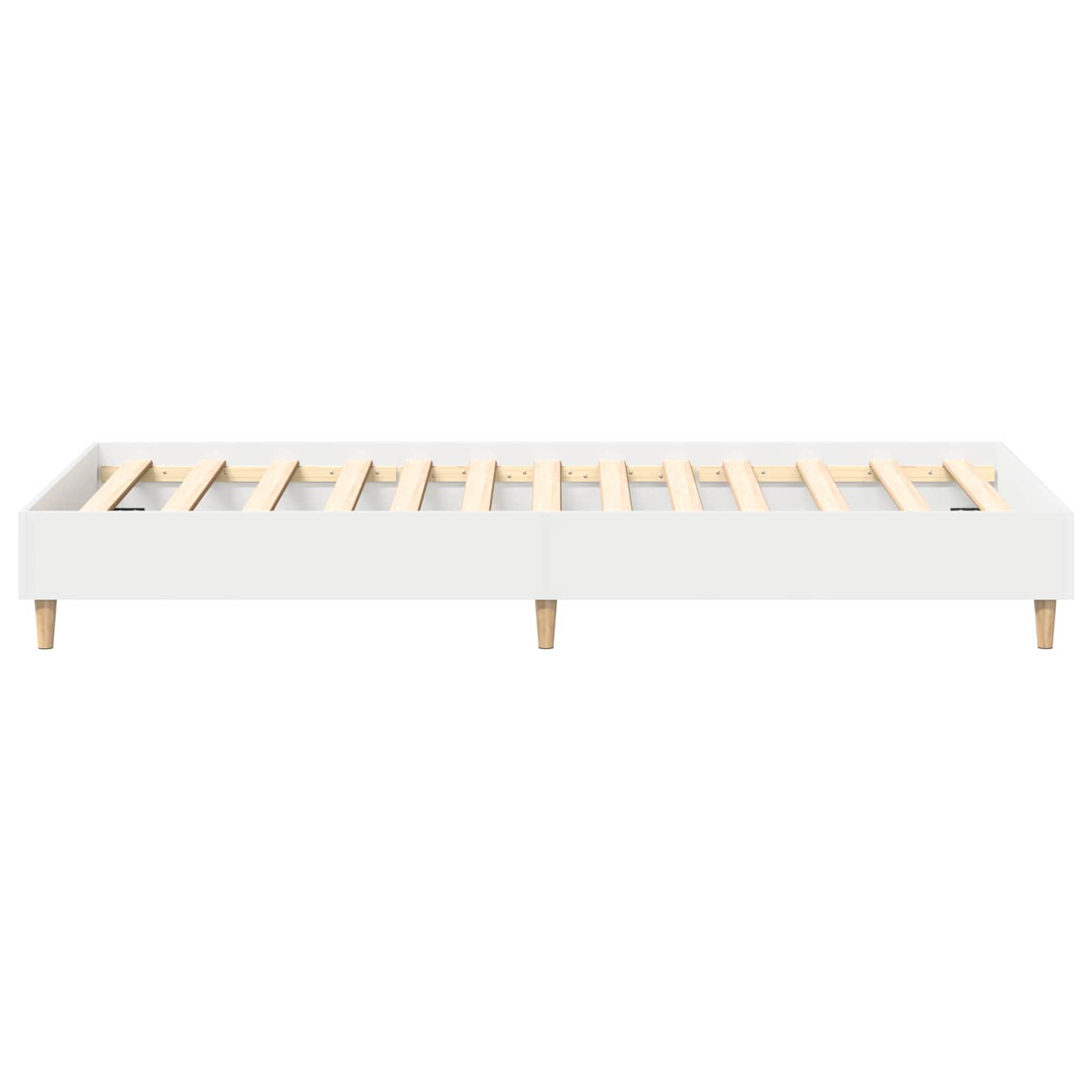 Krevetna konstrukcija Bijela 80 x 200 cm Konstruirano drvo