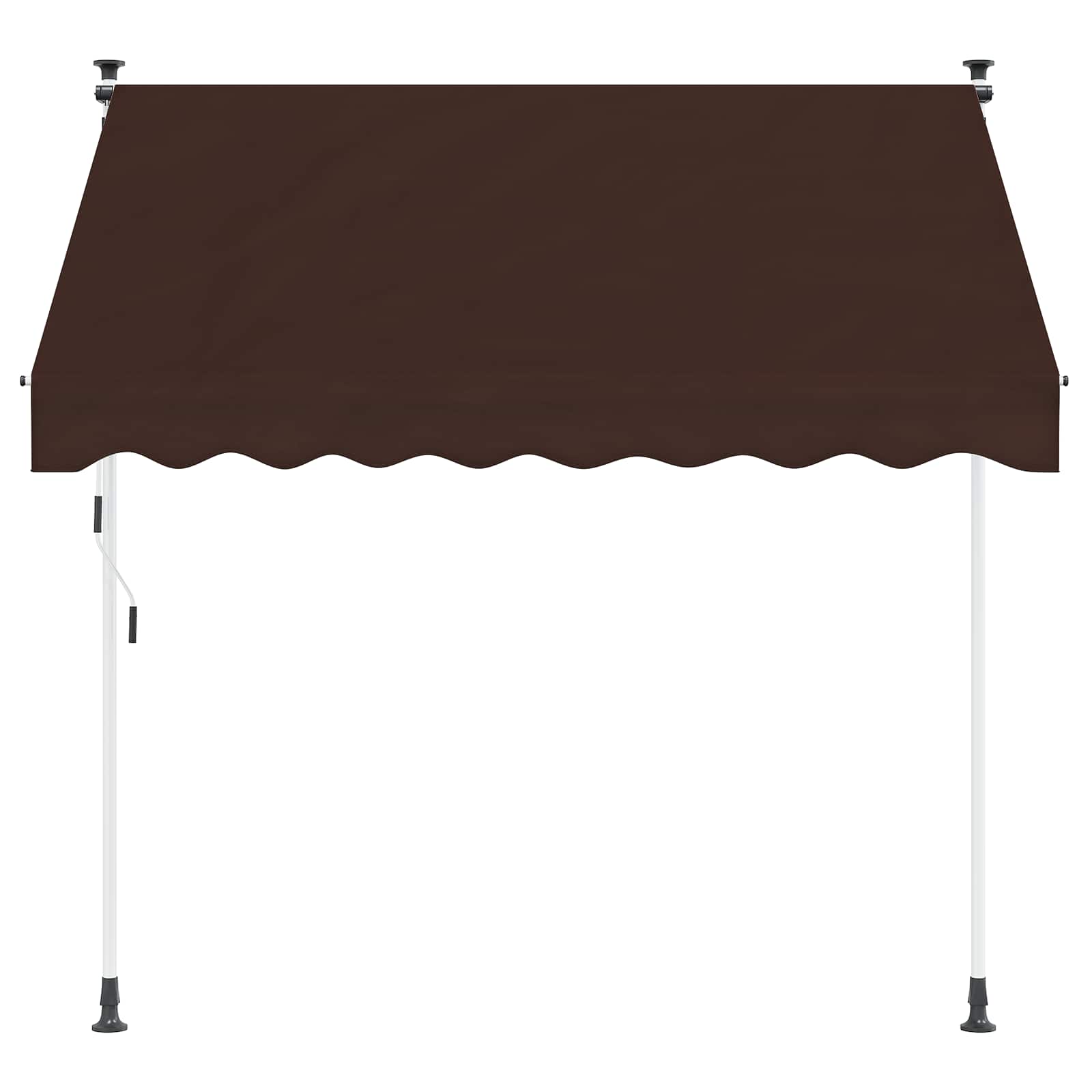 Ručno sklopiva tenda Smeđa 200 cm