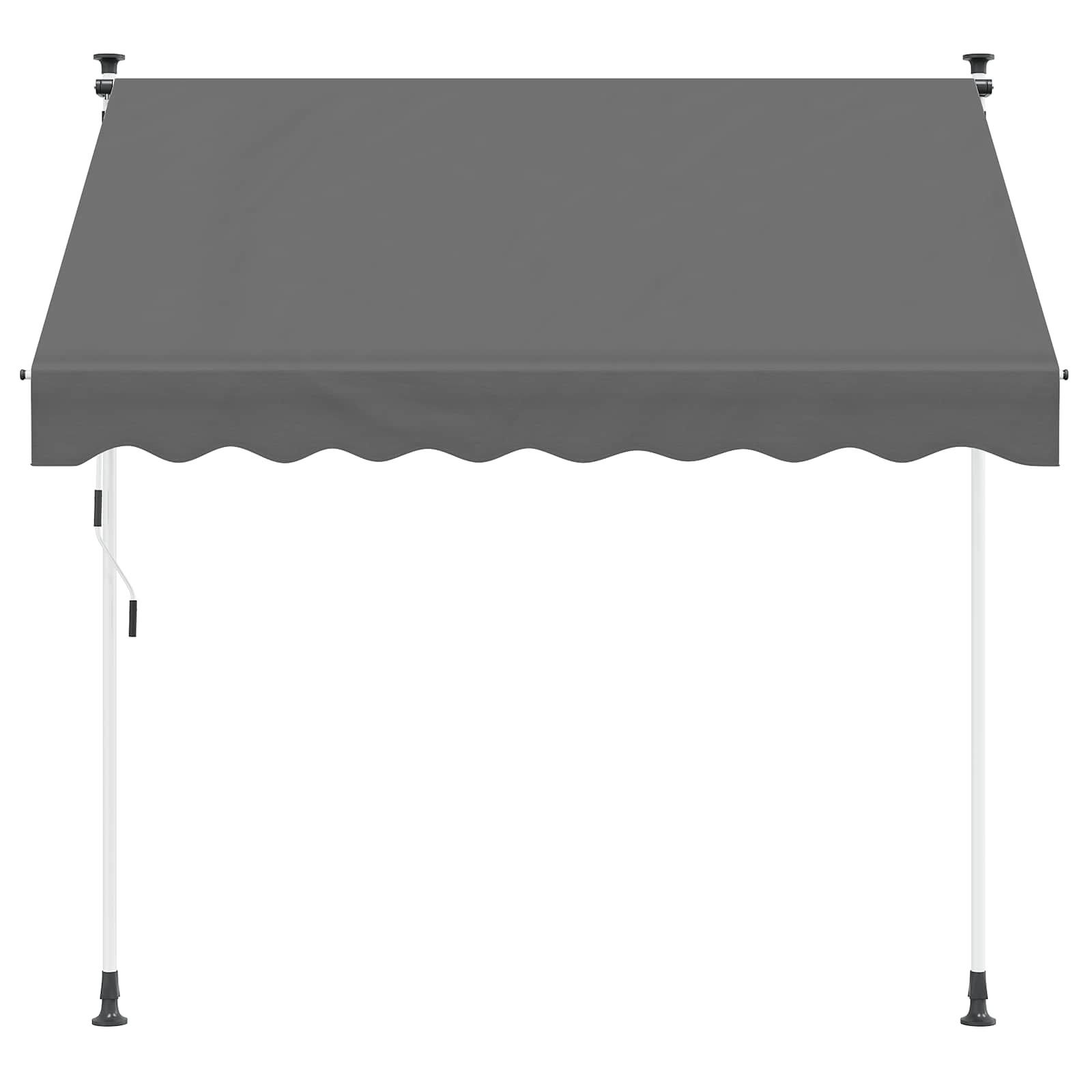Ručno sklopiva tenda Svjetlosiva 150 cm