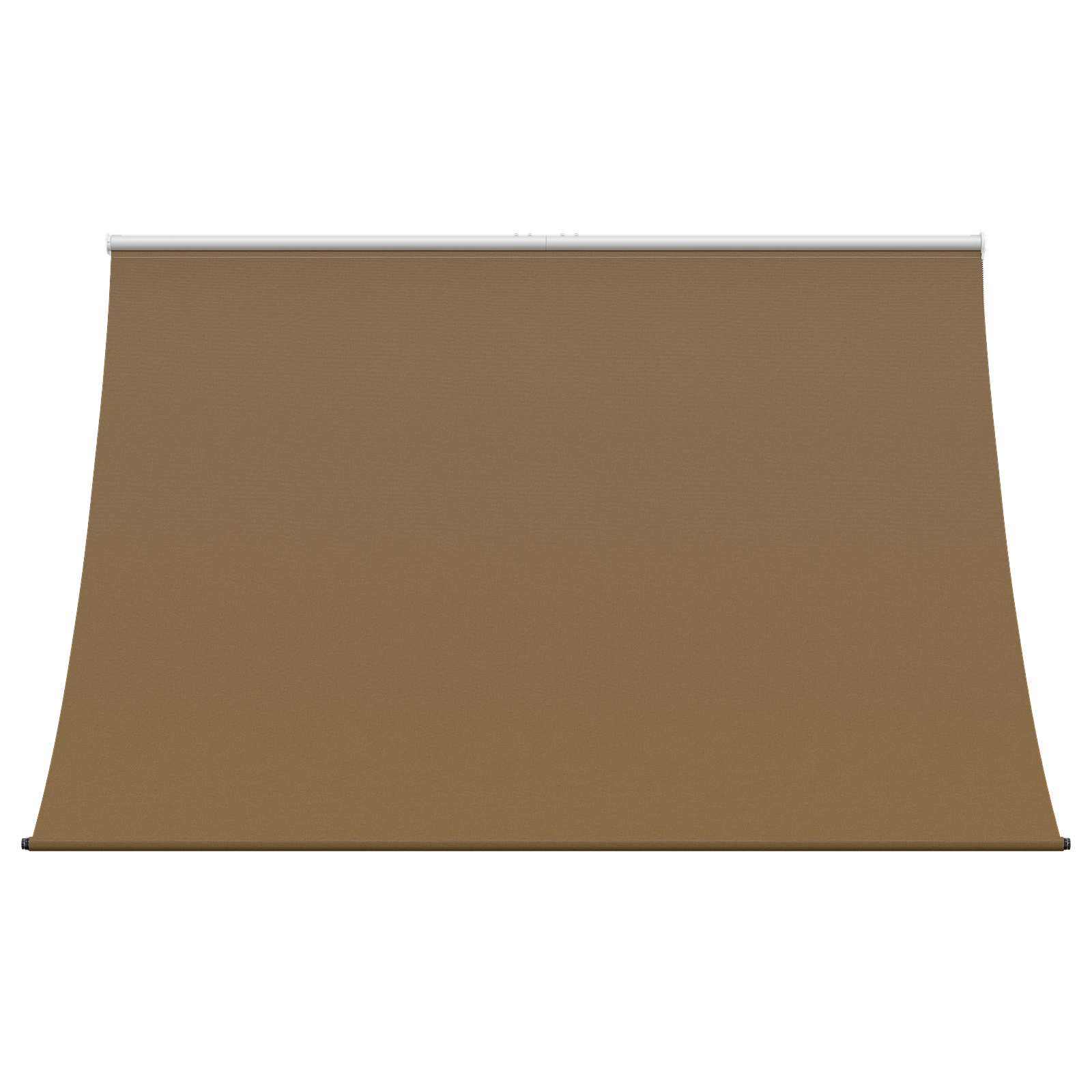 Nadstrešnica Bež 350 x 150 cm 180 g / m² poliester s PU premazom
