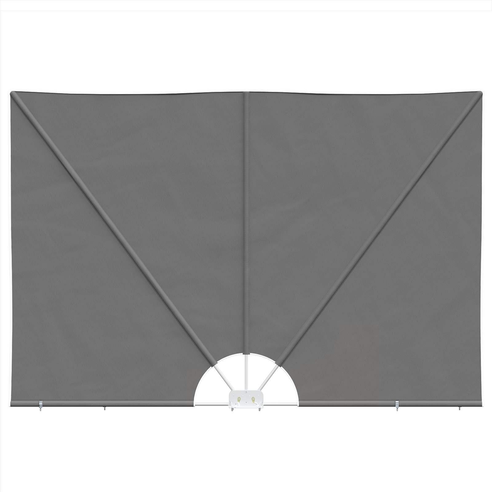 Zaslon za privatnost na balkonu 240 x 160 cm Poliester