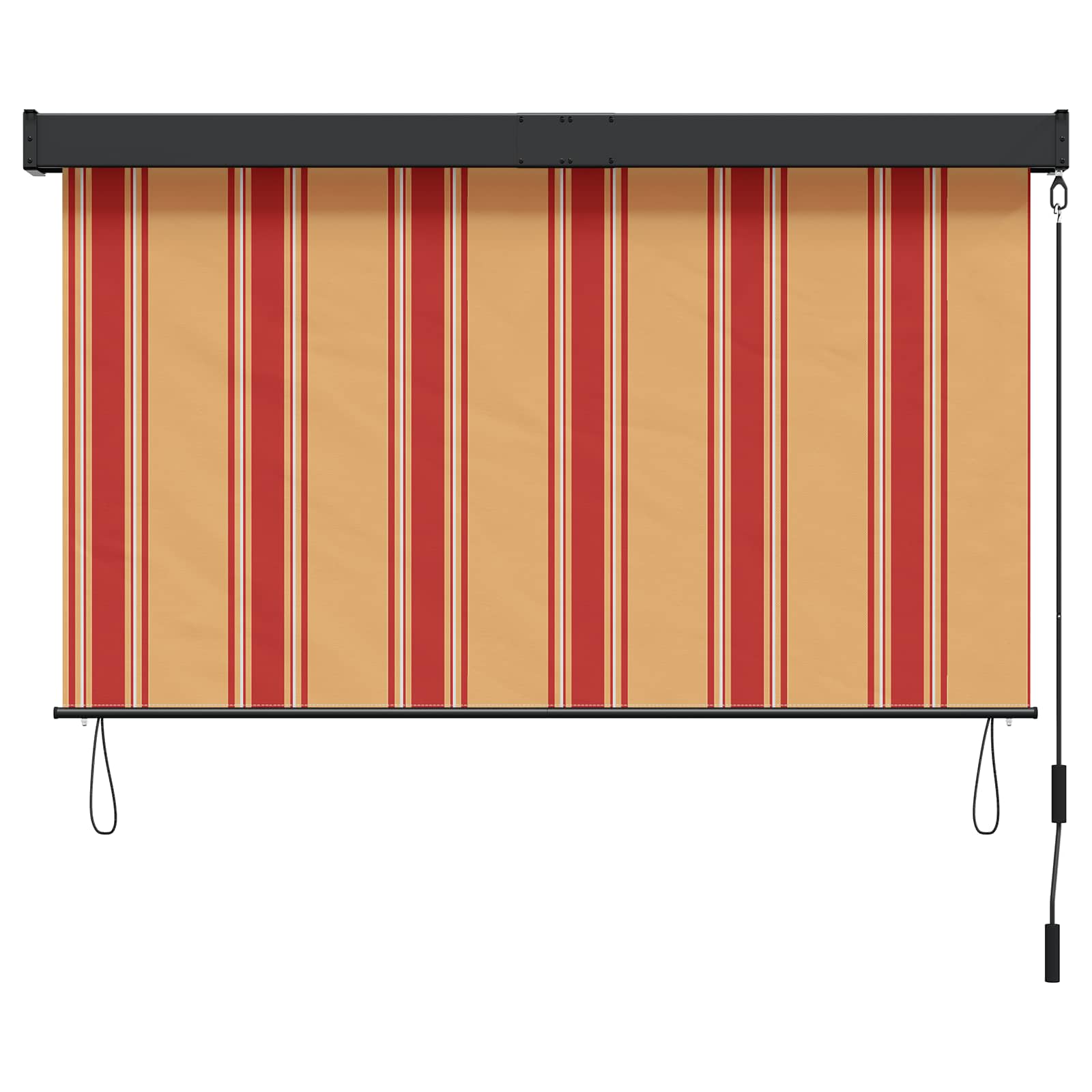 Rolo zavjesa Šareni 80 x 250 cm Tkanina i aluminij