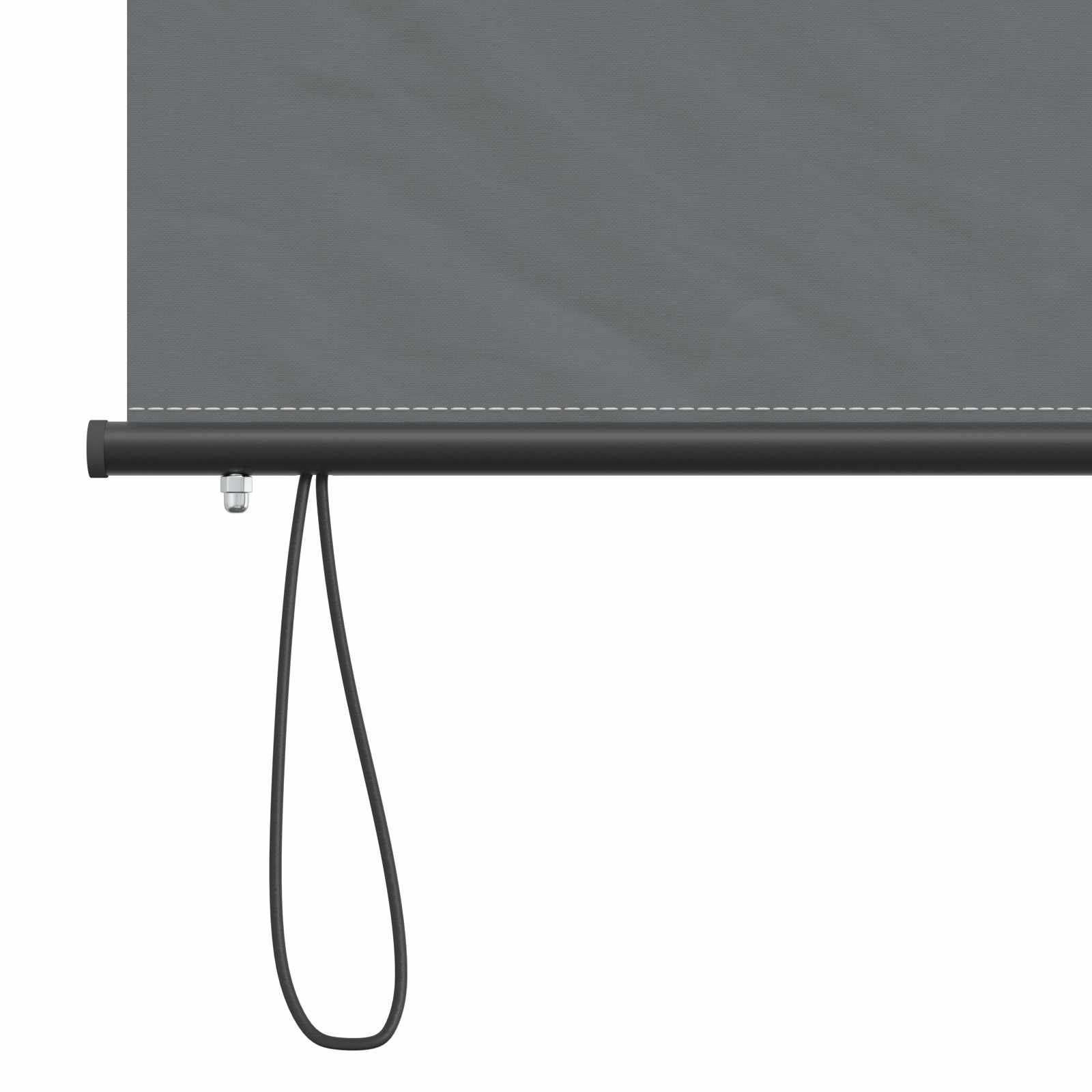Rolo zavjesa Svjetlosiva 120 x 250 cm Tkanina i aluminij