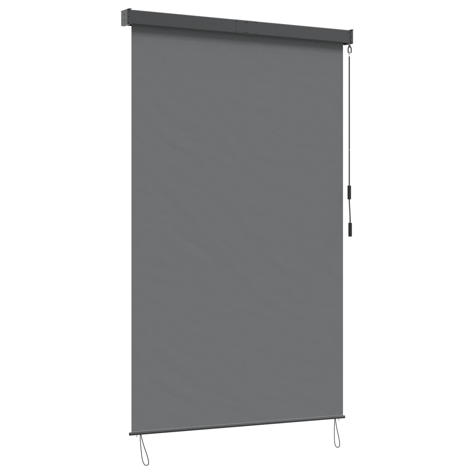 Rolo zavjesa Svjetlosiva 160 x 250 cm Tkanina i aluminij