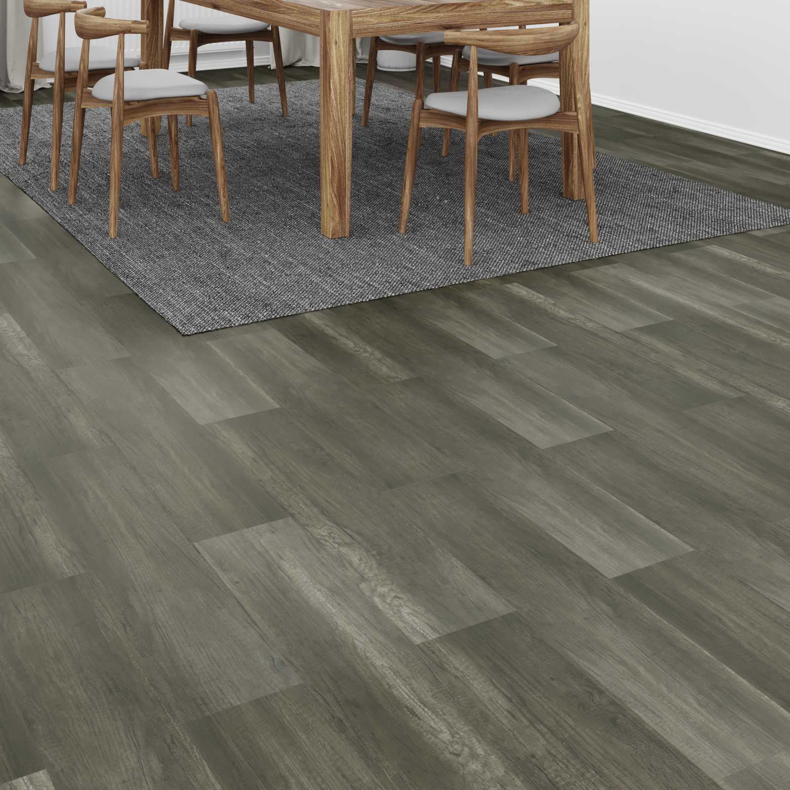 Laminatna podnica 5 pcs Zrela siva 101 x 20 x 0,8 cm