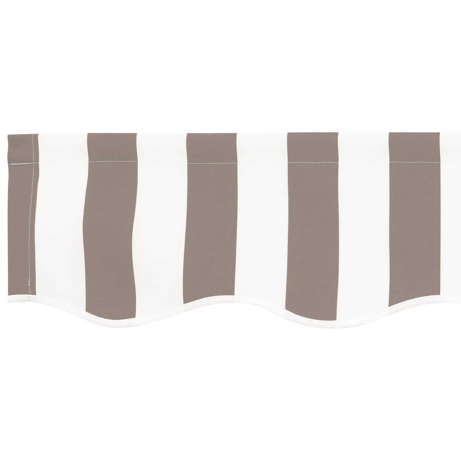 Zamjensko platno za tendu Svijetlo siva i bijela. 4,5 × 3,5 m